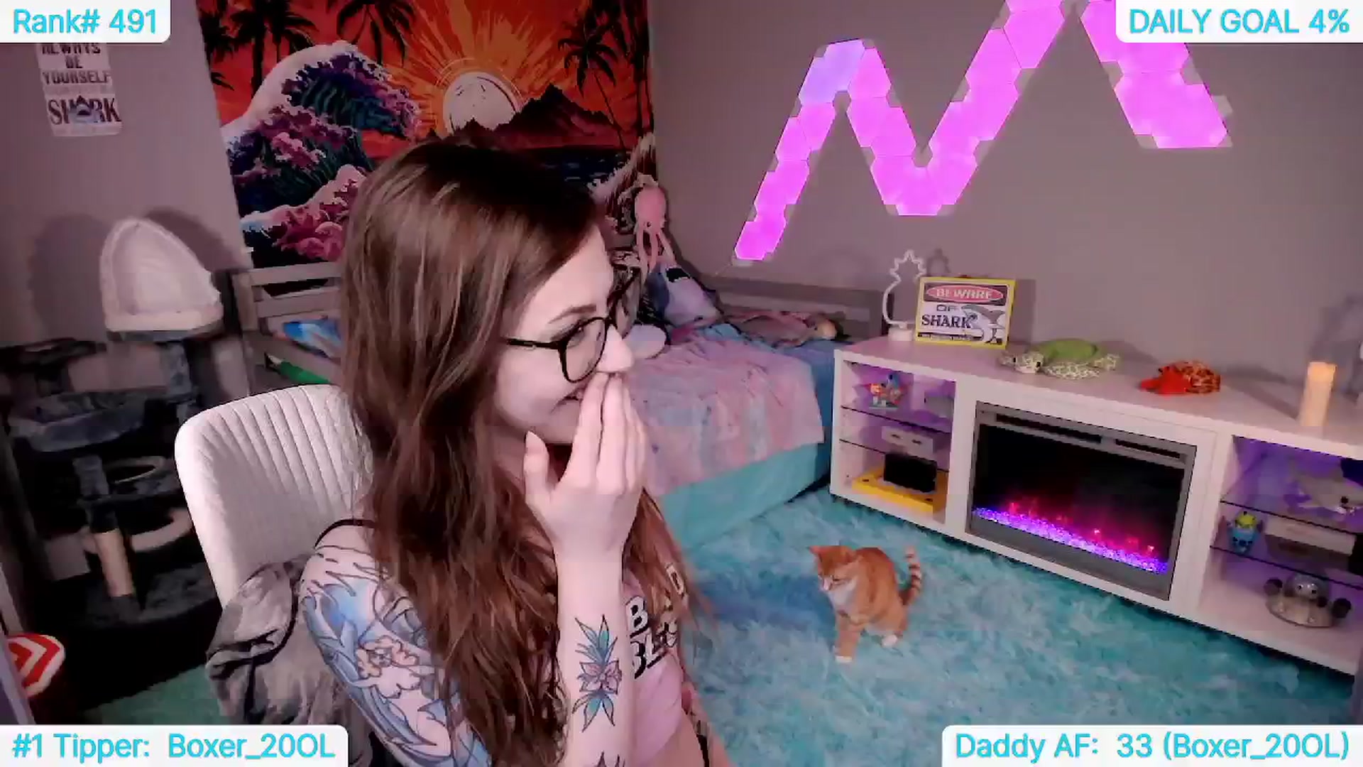 Gallery image thumbnail from TheSharkQueen's myfreecams stream on, 06/09/2024, 04:01 image 4 of 20
