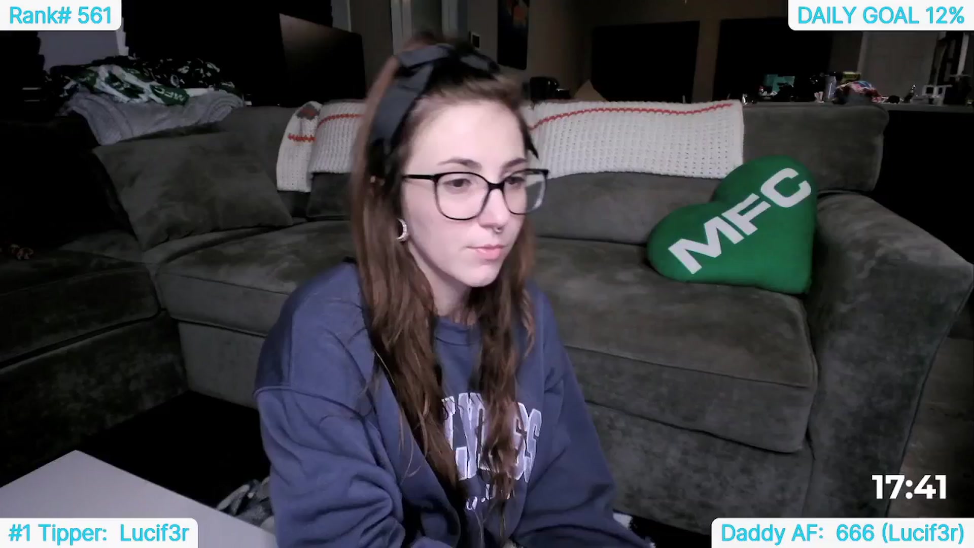 Gallery image thumbnail from TheSharkQueen's myfreecams stream on, 06/12/2024, 04:15 image 2 of 20