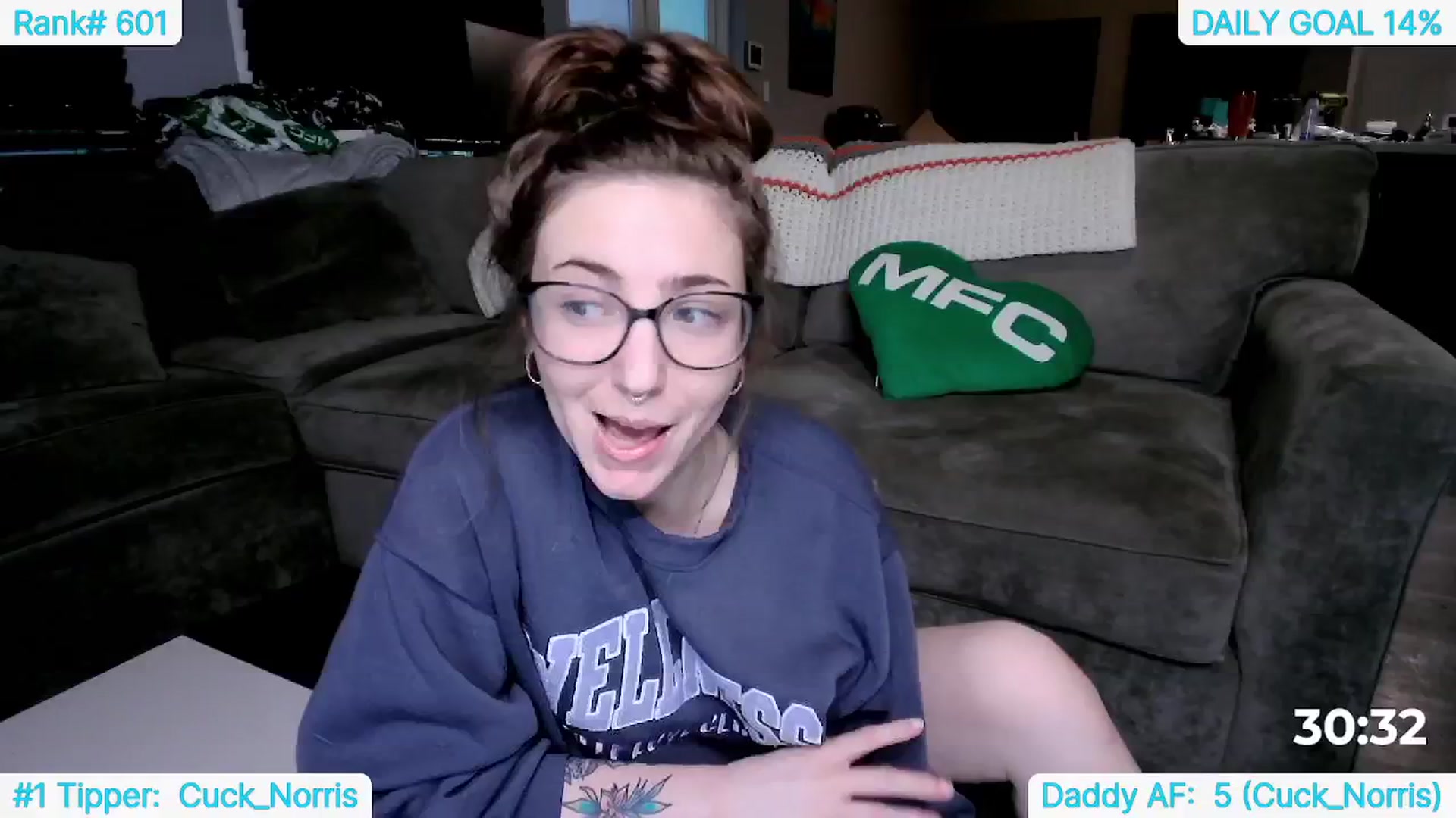 Gallery image thumbnail from TheSharkQueen's myfreecams stream on, 06/12/2024, 21:29 image 8 of 20