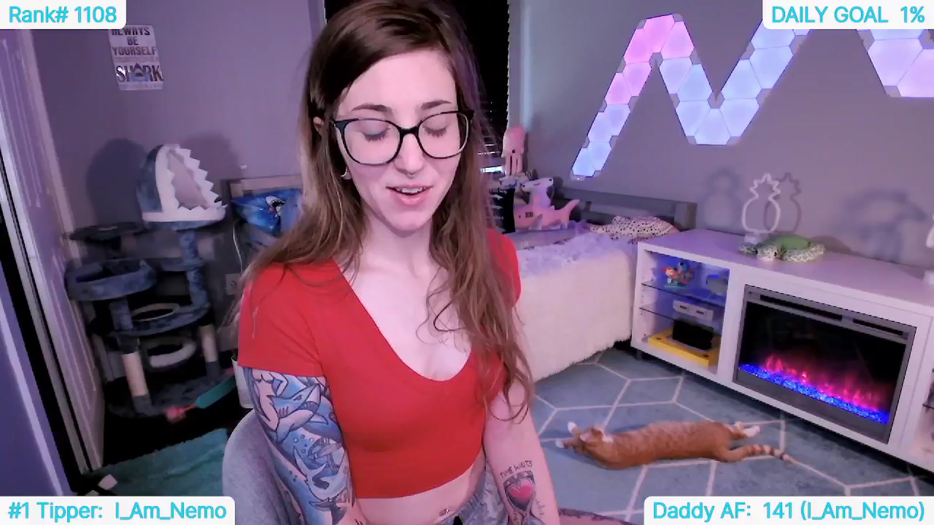 Gallery image thumbnail from TheSharkQueen's myfreecams stream on, 07/06/2024, 19:00 image 11 of 20