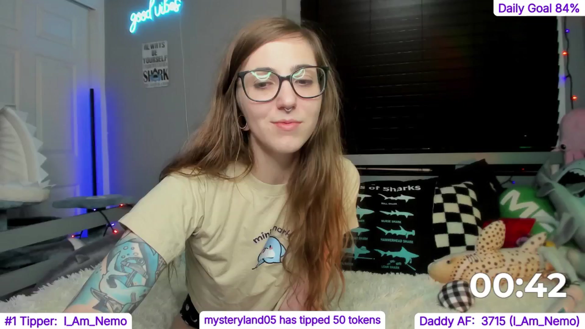 Gallery image thumbnail from TheSharkQueen's myfreecams stream on, 11/02/2024, 06:35 image 7 of 20