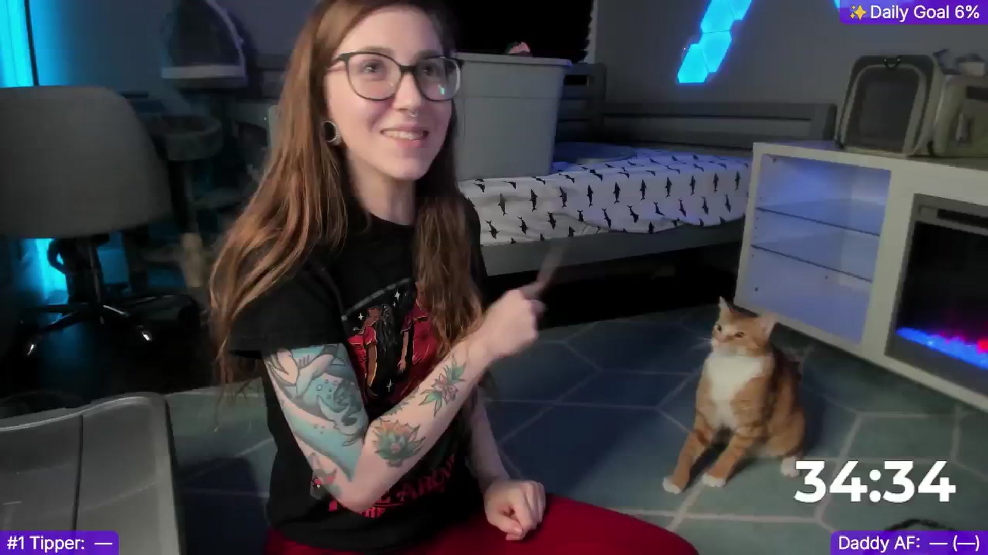 Gallery image thumbnail from TheSharkQueen's myfreecams stream on, 01/03/2025, 08:56 image 8 of 20