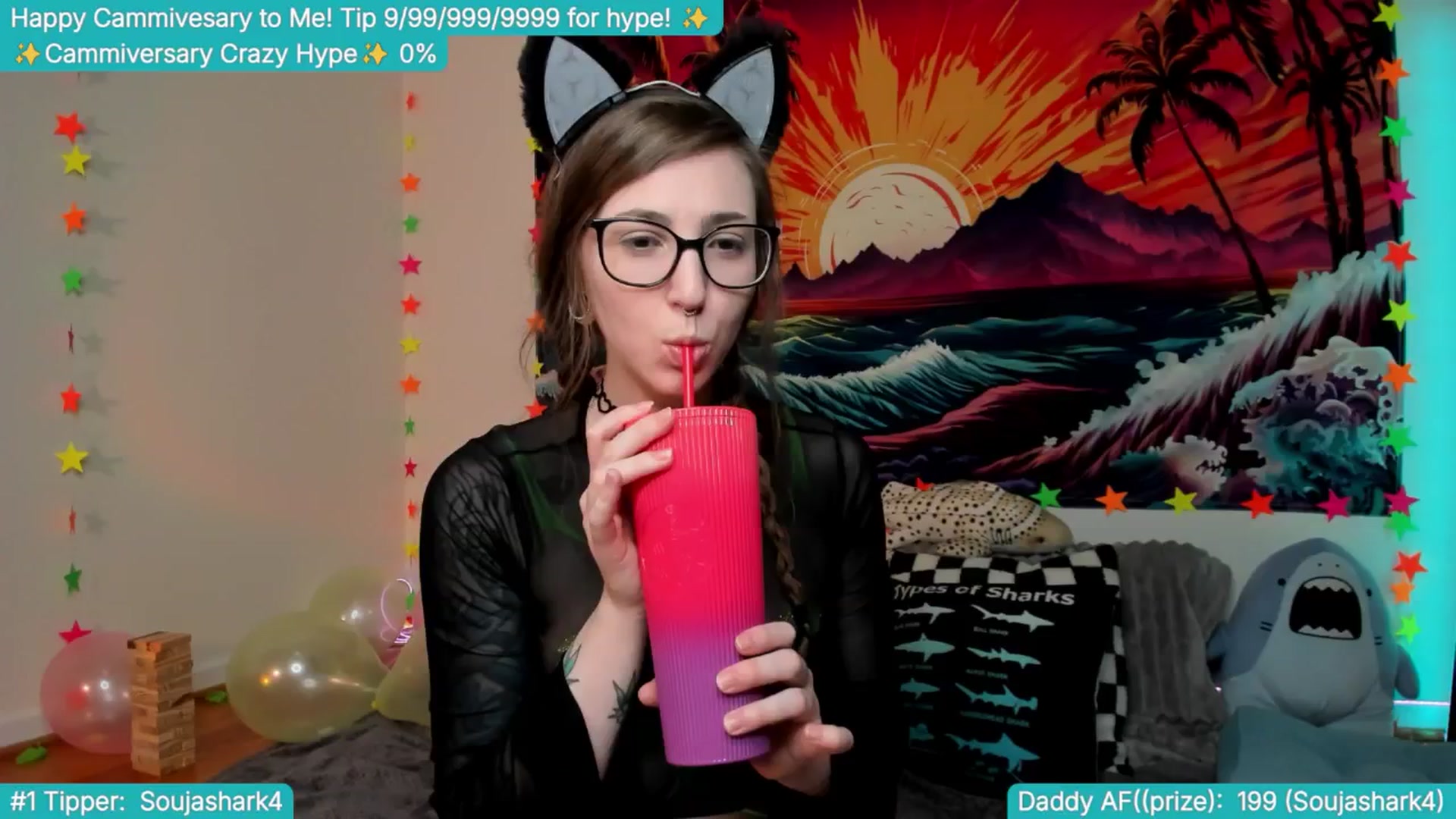 Gallery image thumbnail from TheSharkQueen's myfreecams stream on, 04/05/2025, 24:01 image 12 of 20
