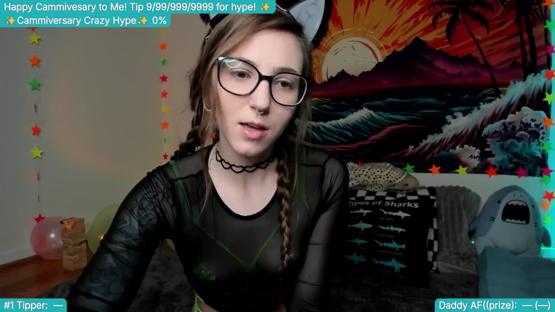 Gallery image thumbnail from TheSharkQueen's myfreecams stream on, 04/05/2025, 24:01 image 1 of 20