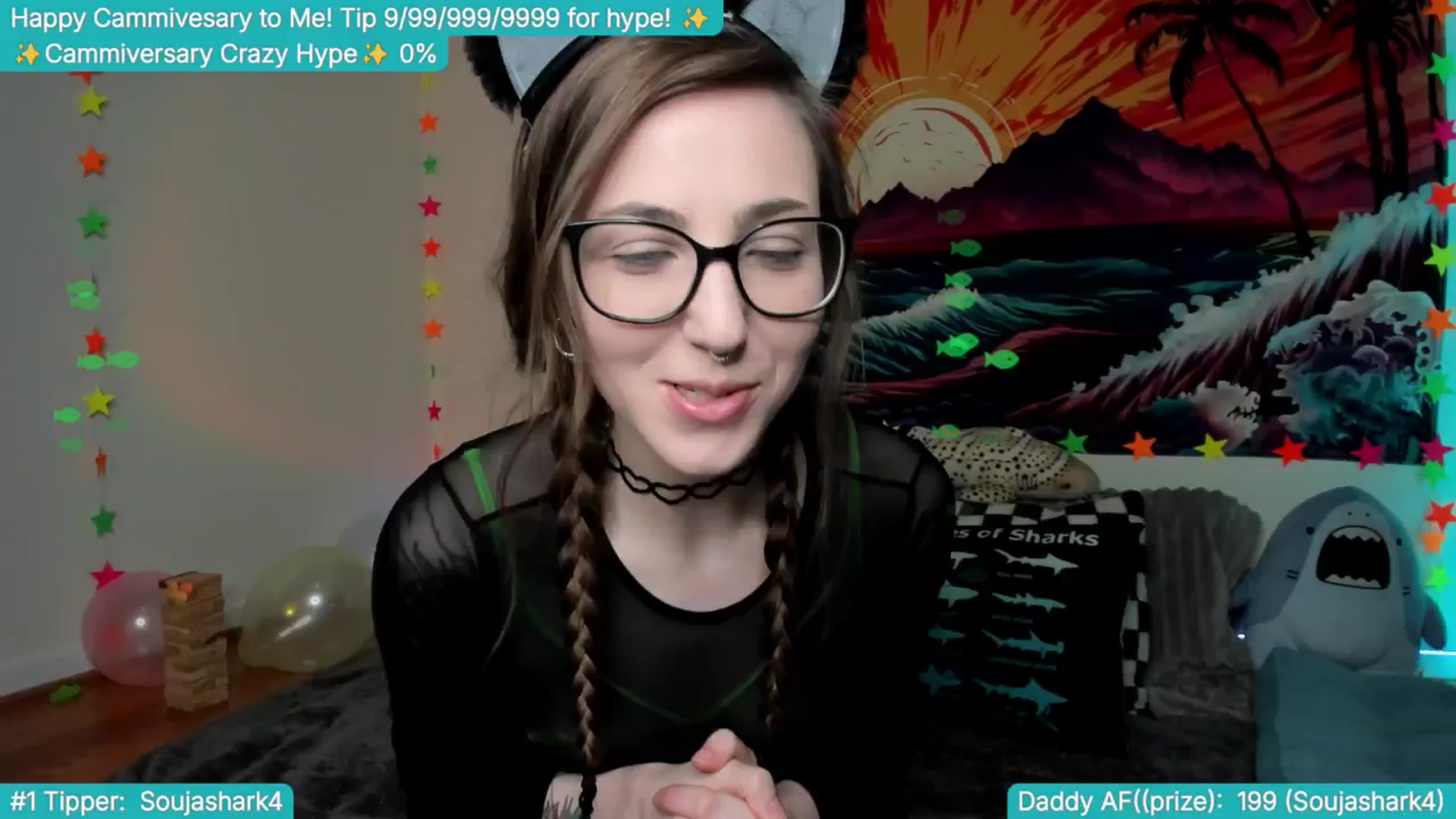 Gallery image thumbnail from TheSharkQueen's myfreecams stream on, 04/05/2025, 24:01 image 3 of 20