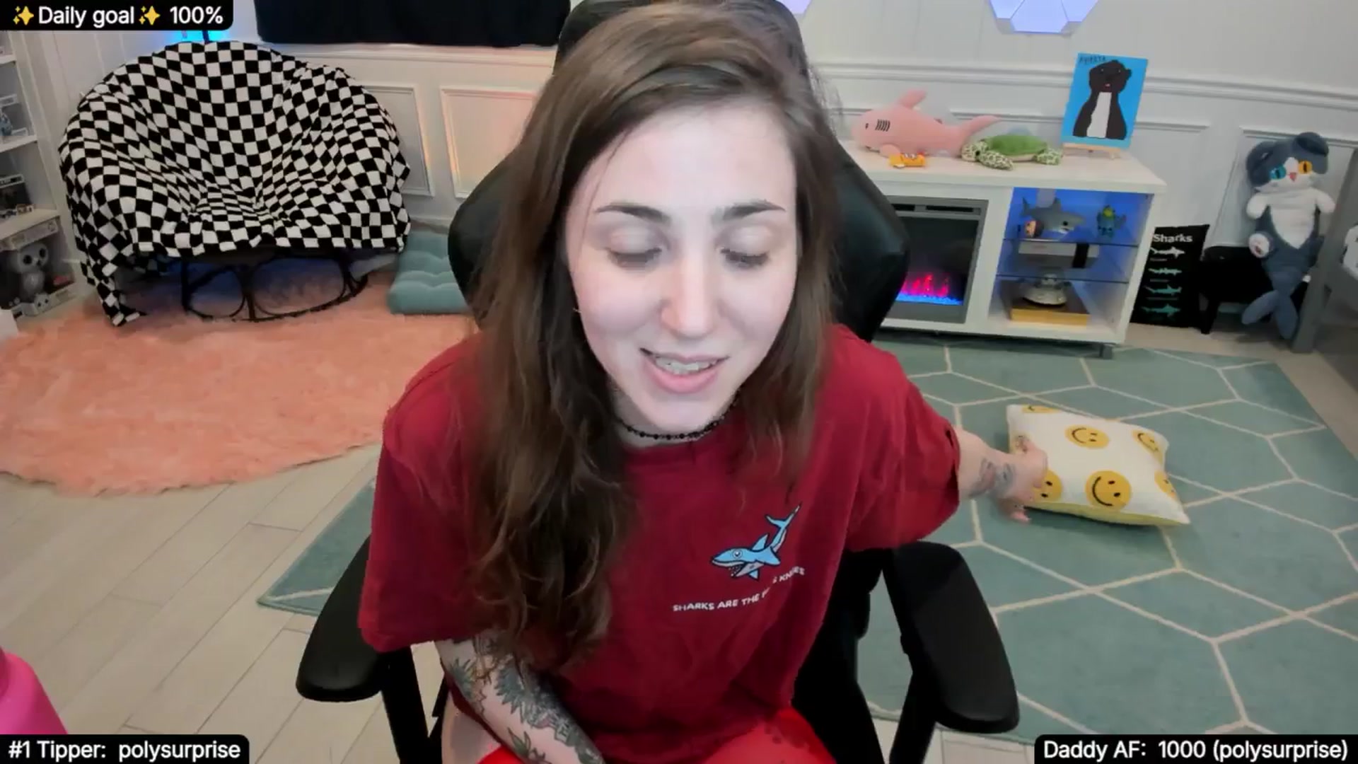 Gallery image thumbnail from TheSharkQueen's myfreecams stream on, 08/09/2025, 09:34 image 19 of 20
