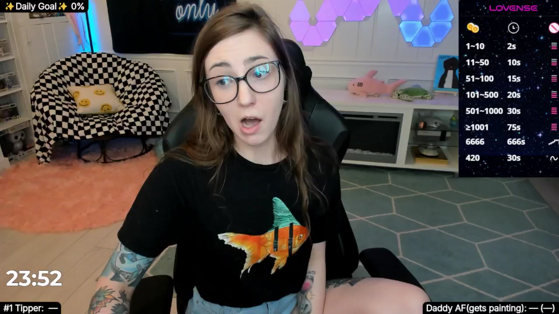 Gallery image thumbnail from TheSharkQueen's myfreecams stream on, 08/15/2025, 04:50 image 4 of 20