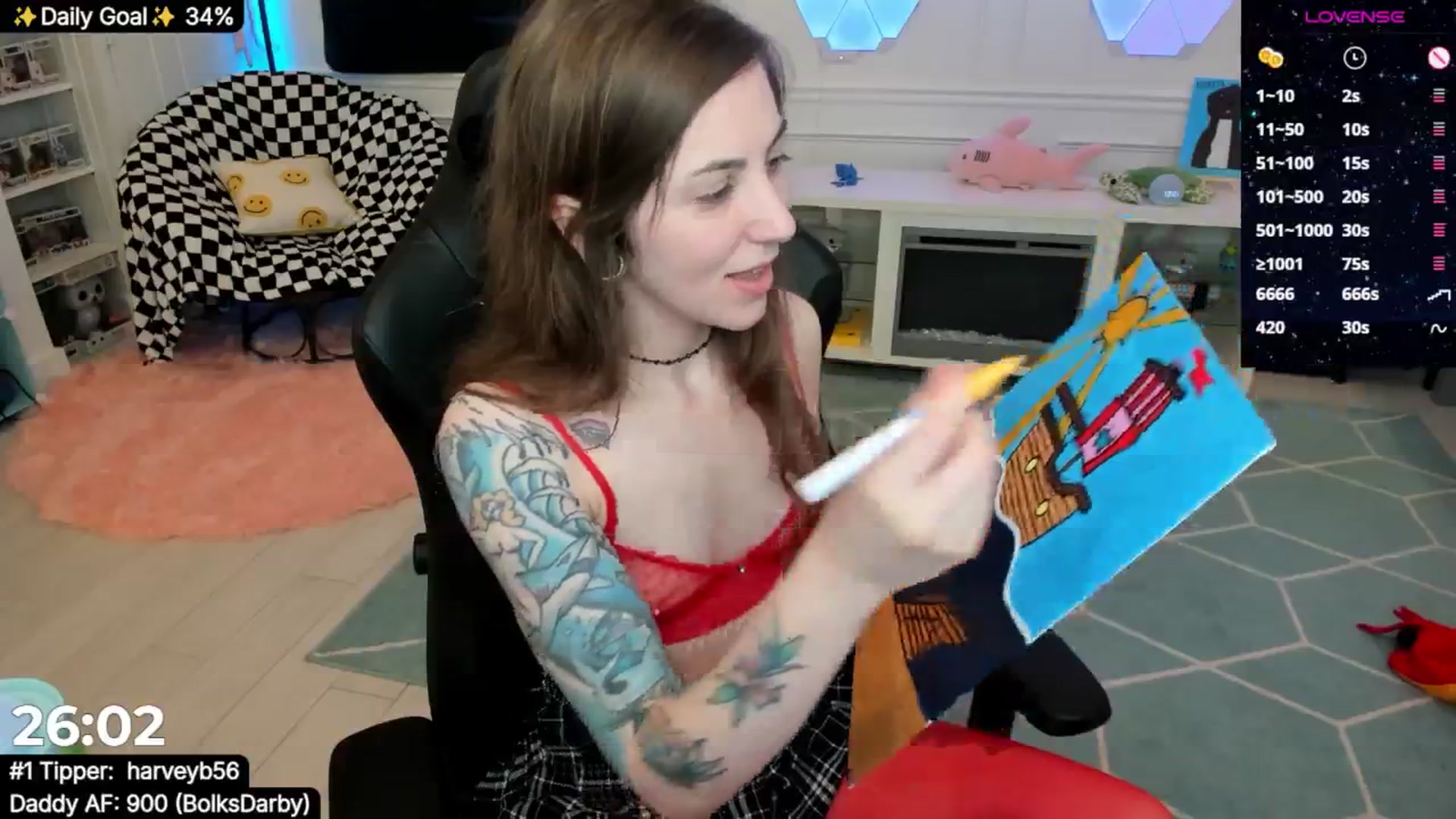 Gallery image thumbnail from TheSharkQueen's myfreecams stream on, 08/16/2025, 04:59 image 18 of 20