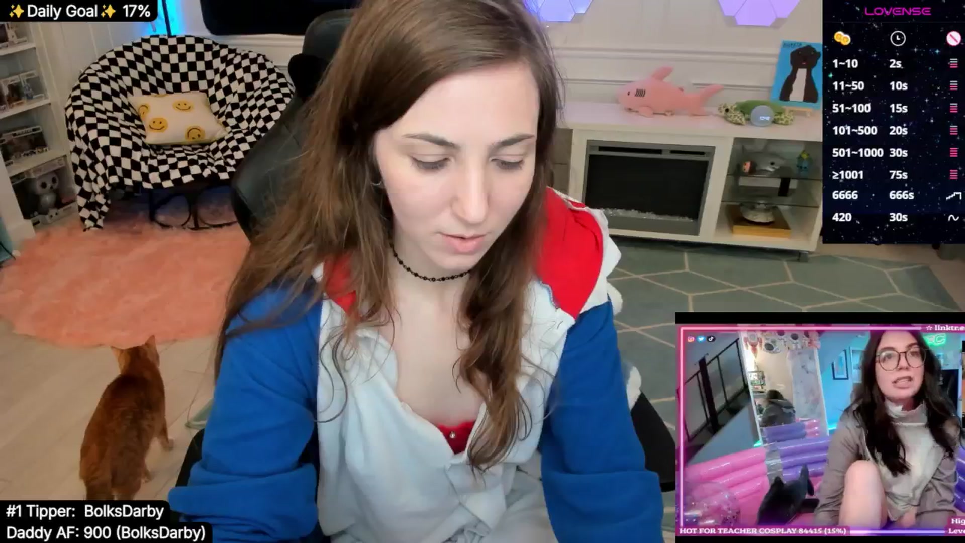 Gallery image thumbnail from TheSharkQueen's myfreecams stream on, 08/16/2025, 04:59 image 9 of 20