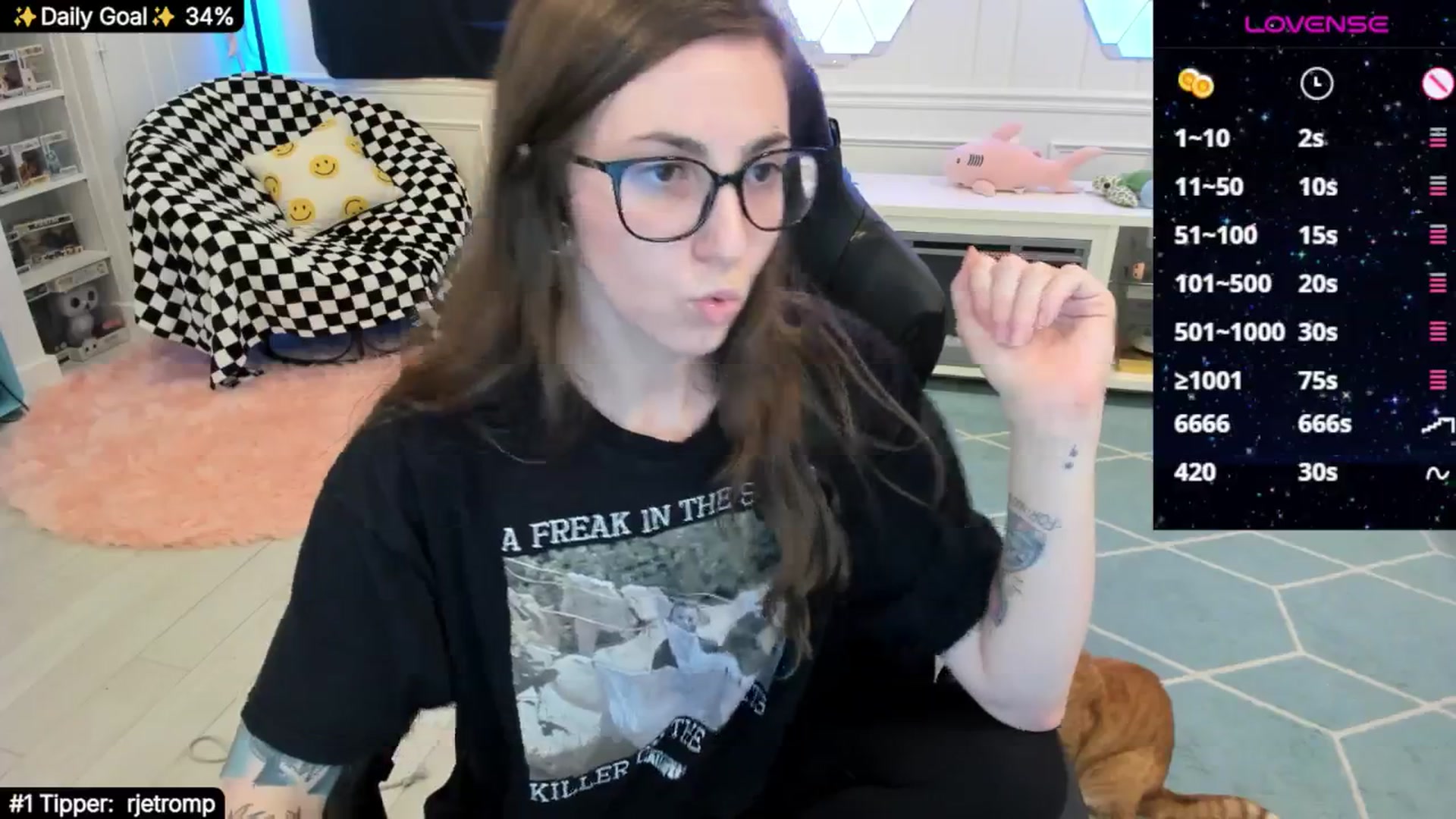 Gallery image thumbnail from TheSharkQueen's myfreecams stream on, 08/19/2025, 06:13 image 4 of 20