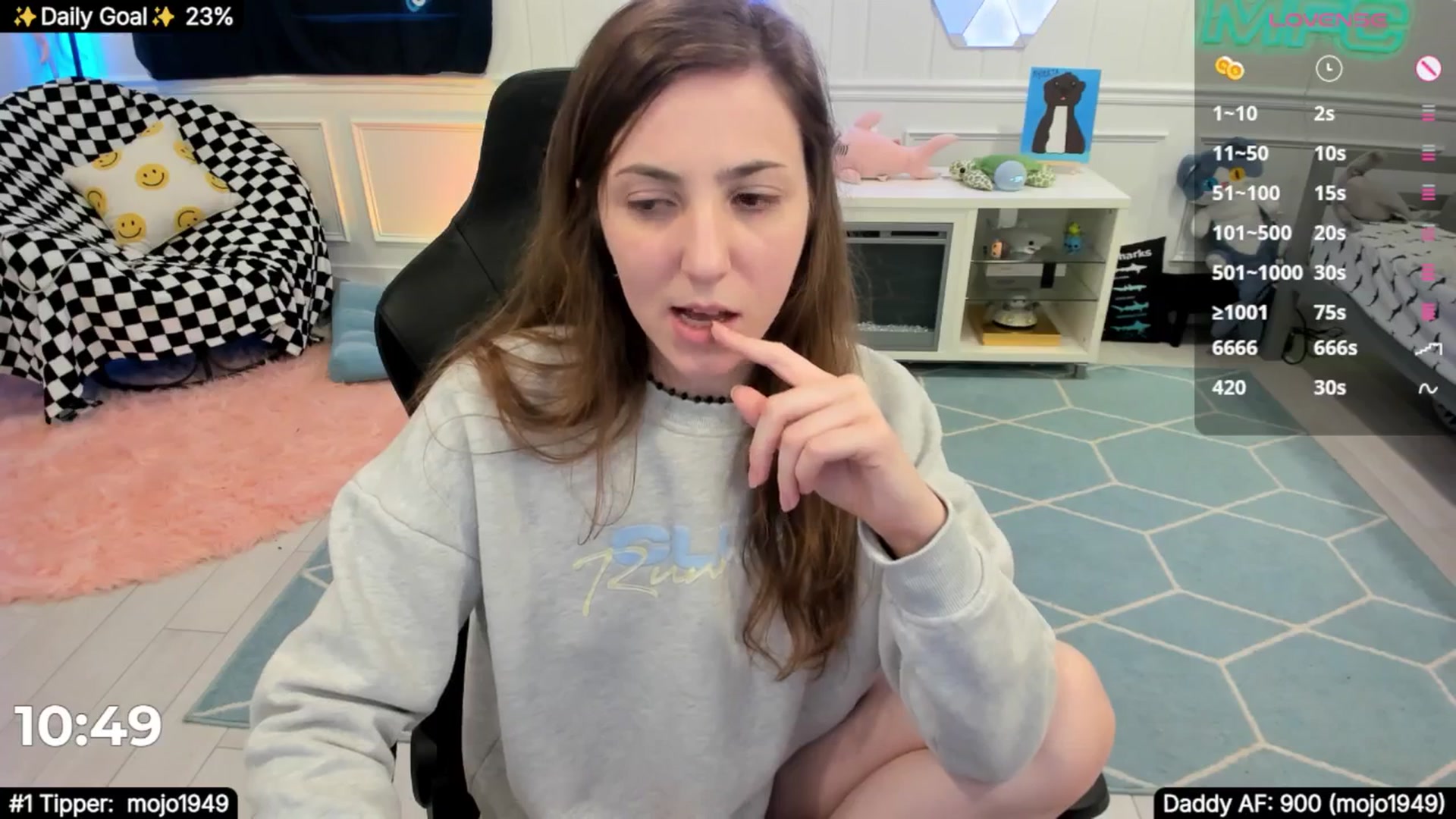 Gallery image thumbnail from TheSharkQueen's myfreecams stream on, 08/21/2025, 04:13 image 18 of 20