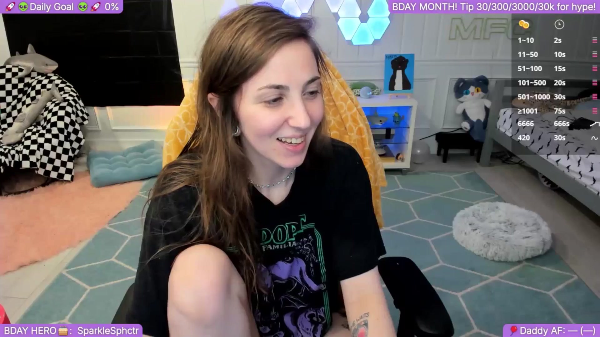 Gallery image thumbnail from TheSharkQueen's myfreecams stream on, 09/19/2025, 03:28 image 5 of 20