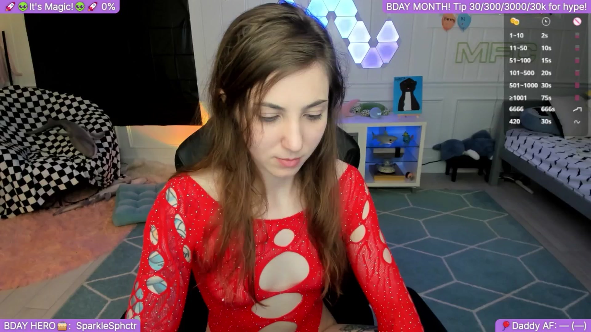 Gallery image thumbnail from TheSharkQueen's myfreecams stream on, 09/27/2025, 02:16 image 19 of 20