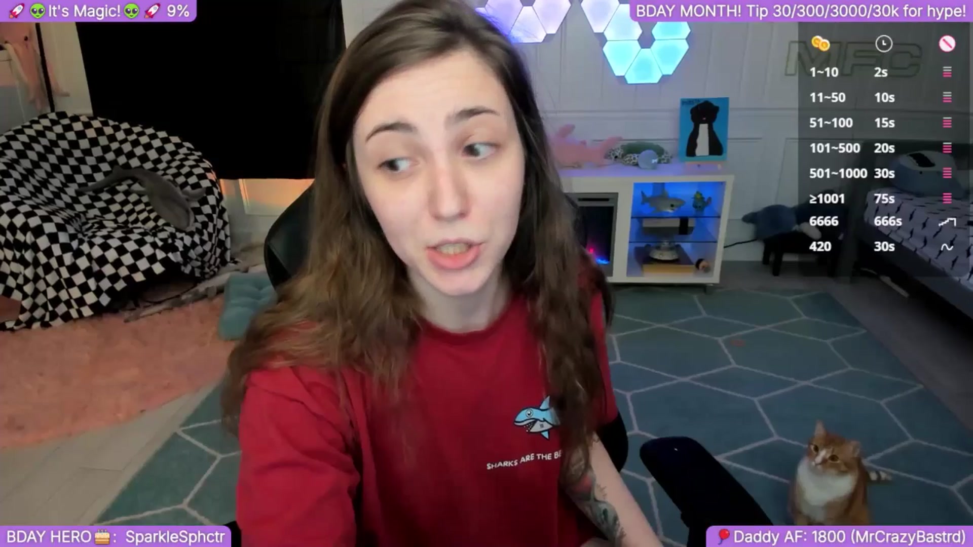 Gallery image thumbnail from TheSharkQueen's myfreecams stream on, 09/28/2025, 06:52 image 20 of 20