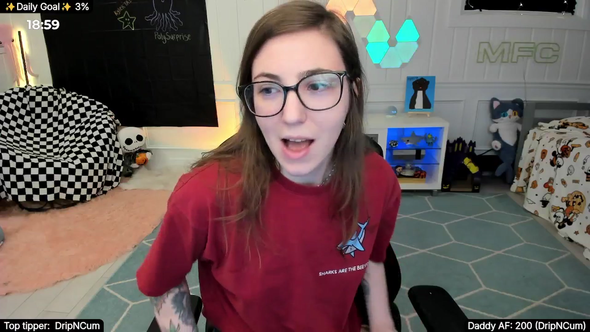 Gallery image thumbnail from TheSharkQueen's myfreecams stream on, 11/20/2025, 23:01 image 6 of 20