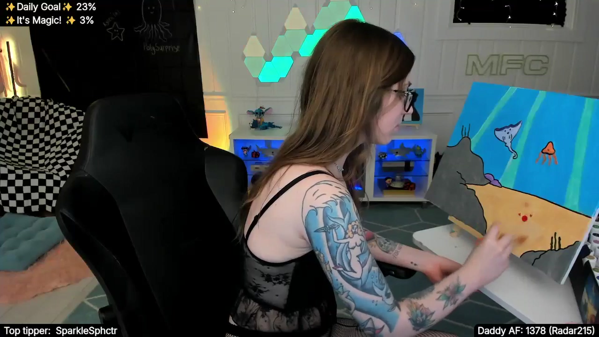Gallery image thumbnail from TheSharkQueen's myfreecams stream on, 11/22/2025, 08:20 image 6 of 20