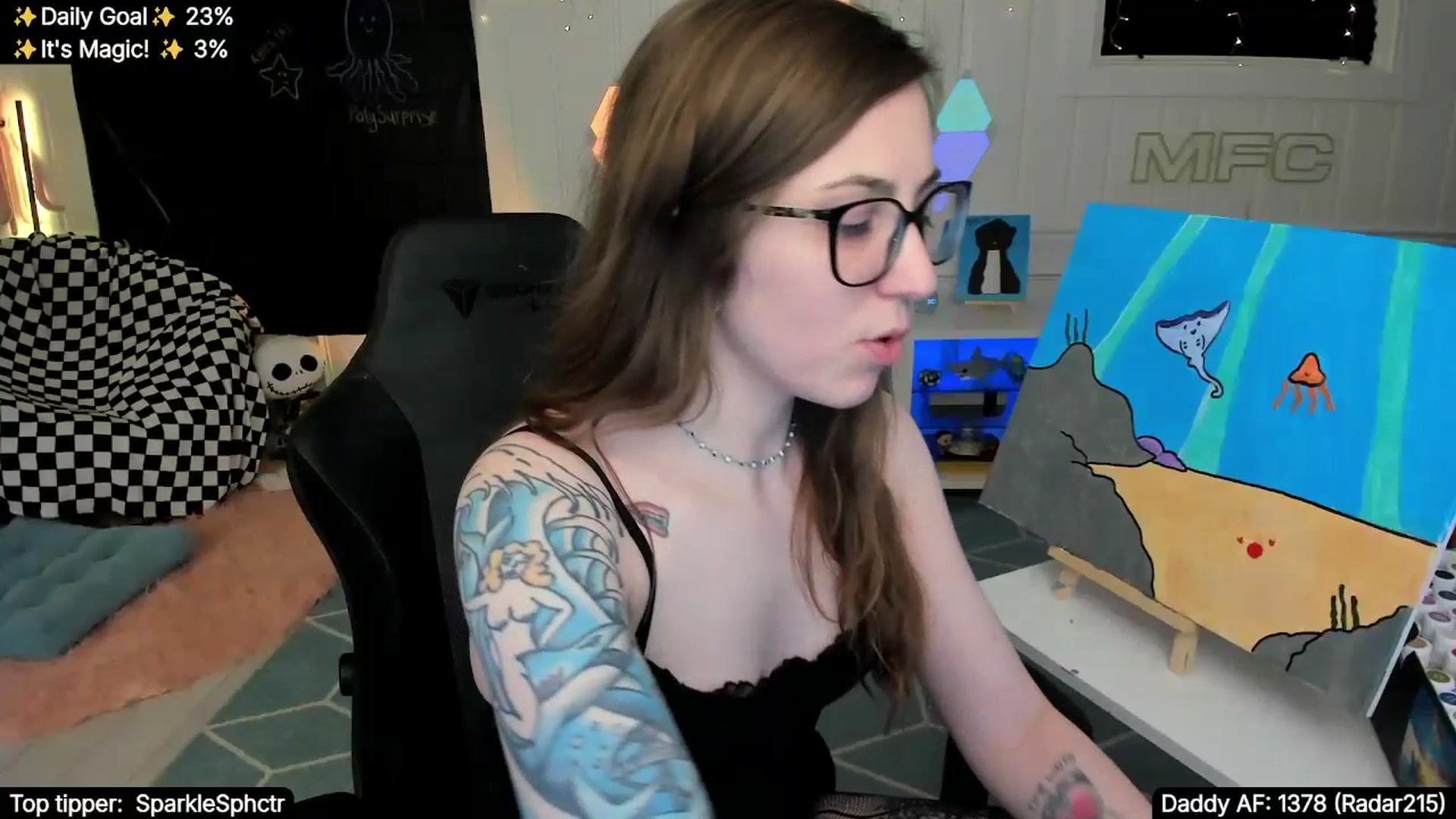 Gallery image thumbnail from TheSharkQueen's myfreecams stream on, 11/22/2025, 08:20 image 7 of 20