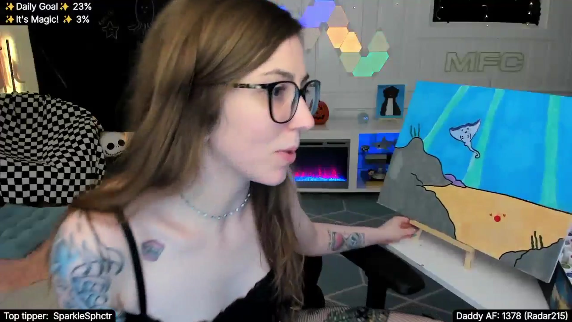 Gallery image thumbnail from TheSharkQueen's myfreecams stream on, 11/22/2025, 08:20 image 9 of 20