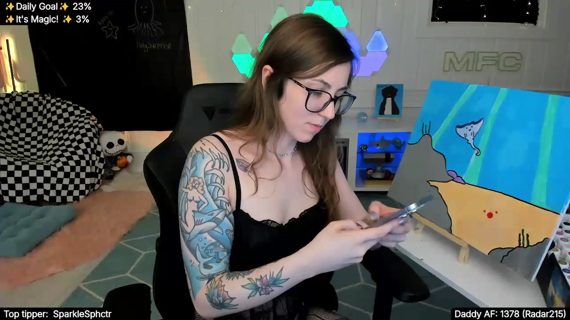 Gallery image thumbnail from TheSharkQueen's myfreecams stream on, 11/22/2025, 08:20 image 12 of 20