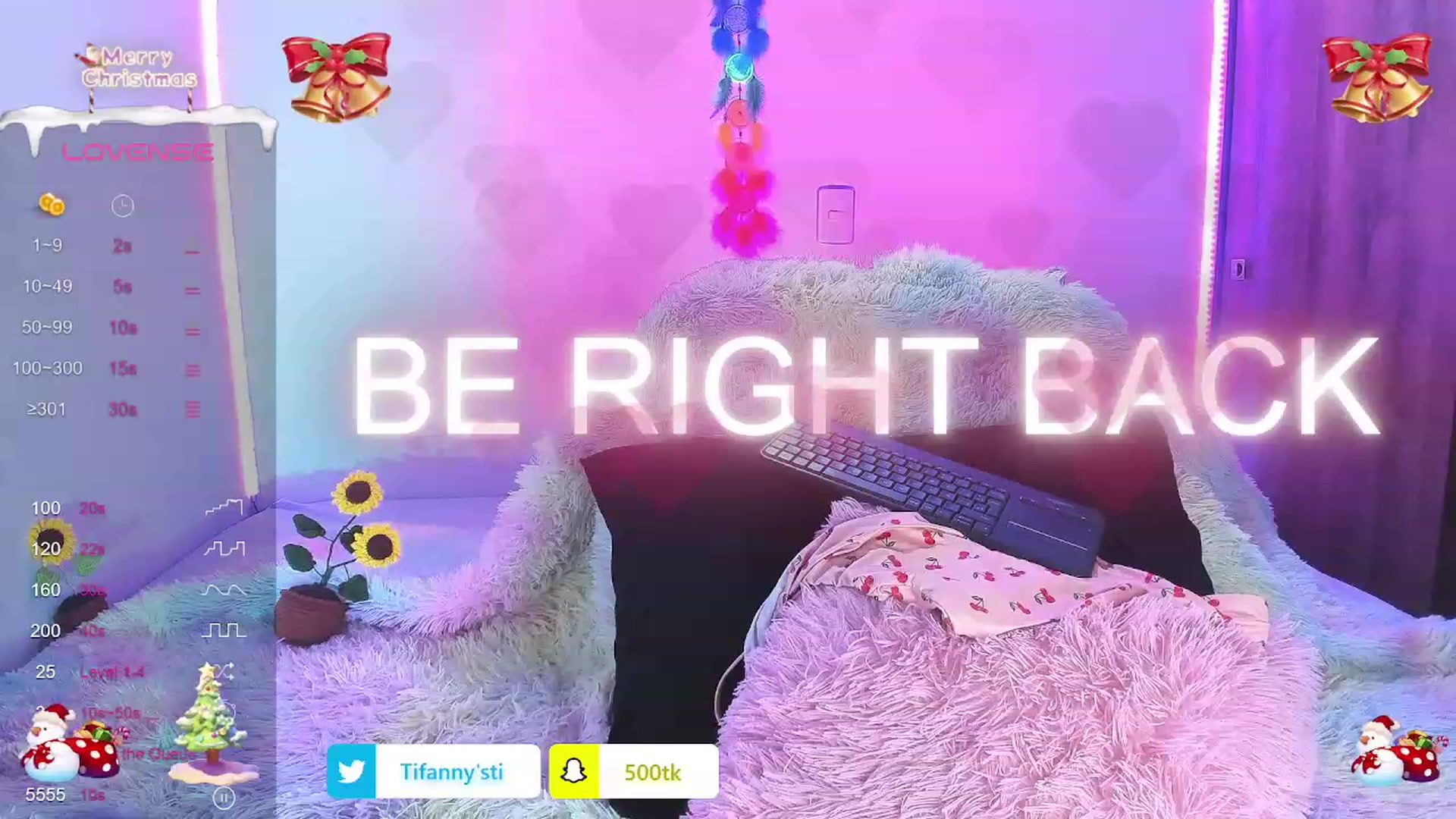Gallery image thumbnail from Tifannys_ti's myfreecams stream on, 12/16/2023, 16:27 image 11 of 20