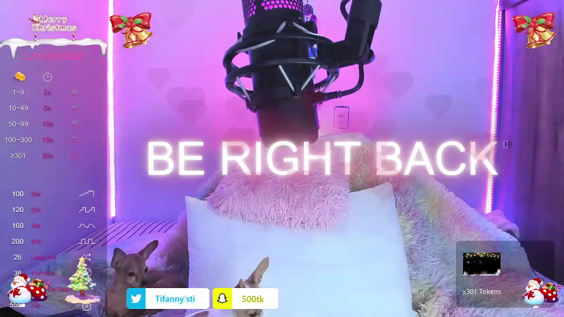 Gallery image thumbnail from Tifannys_ti's myfreecams stream on, 12/23/2023, 16:46 image 5 of 20
