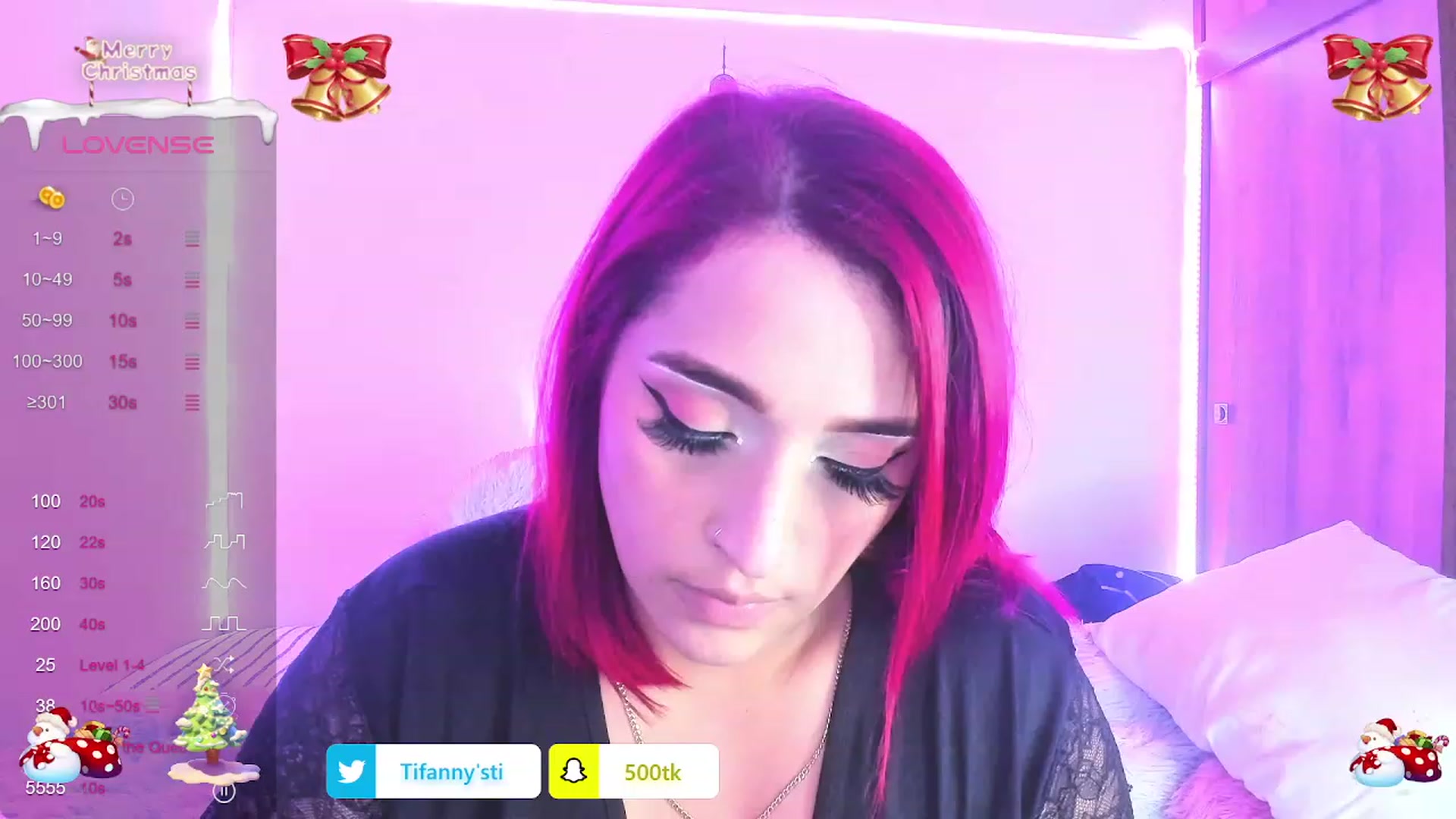 Gallery image thumbnail from Tifannys_ti's myfreecams stream on, 12/26/2023, 20:50 image 18 of 20