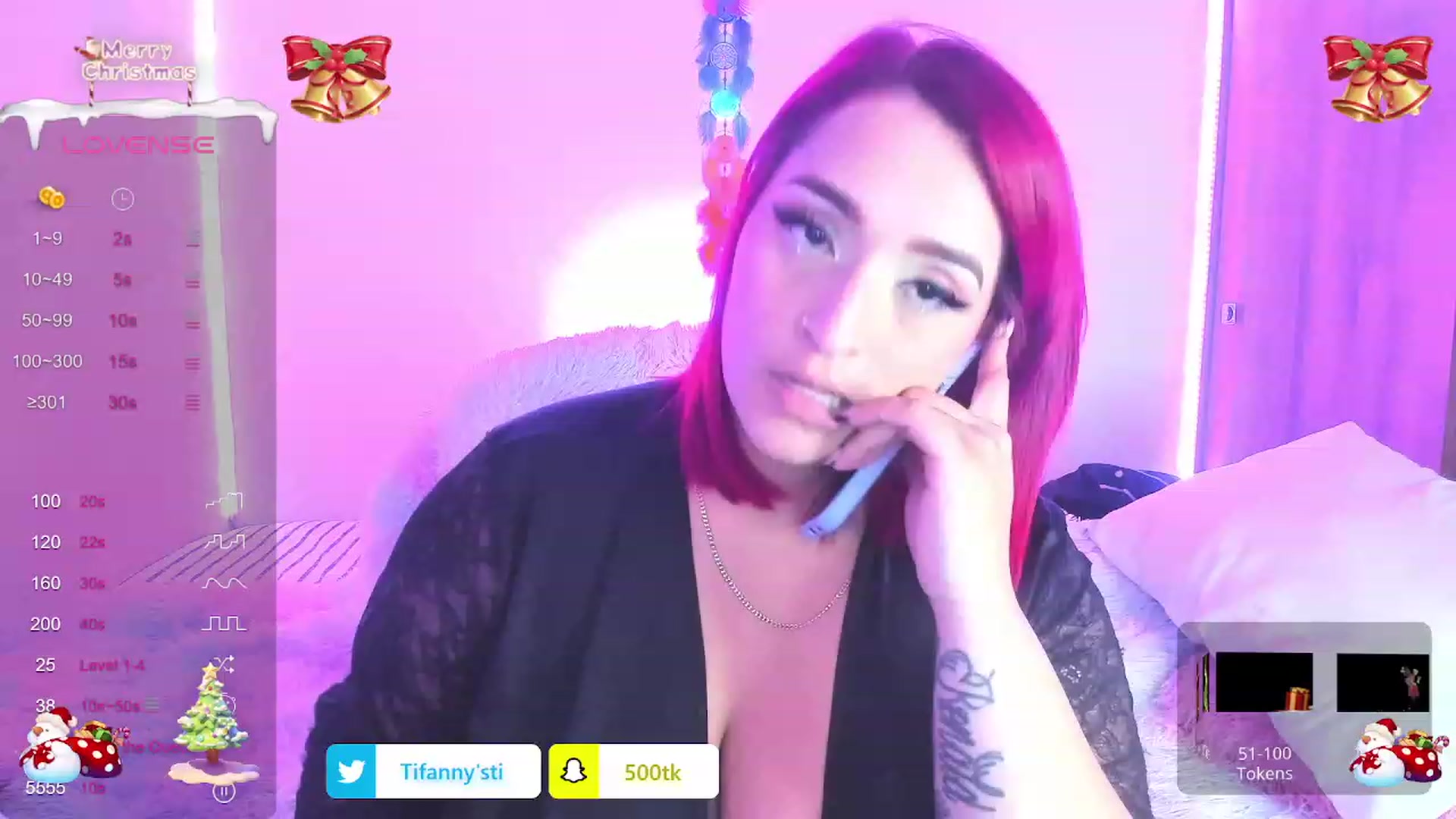 Gallery image thumbnail from Tifannys_ti's myfreecams stream on, 12/26/2023, 20:50 image 20 of 20