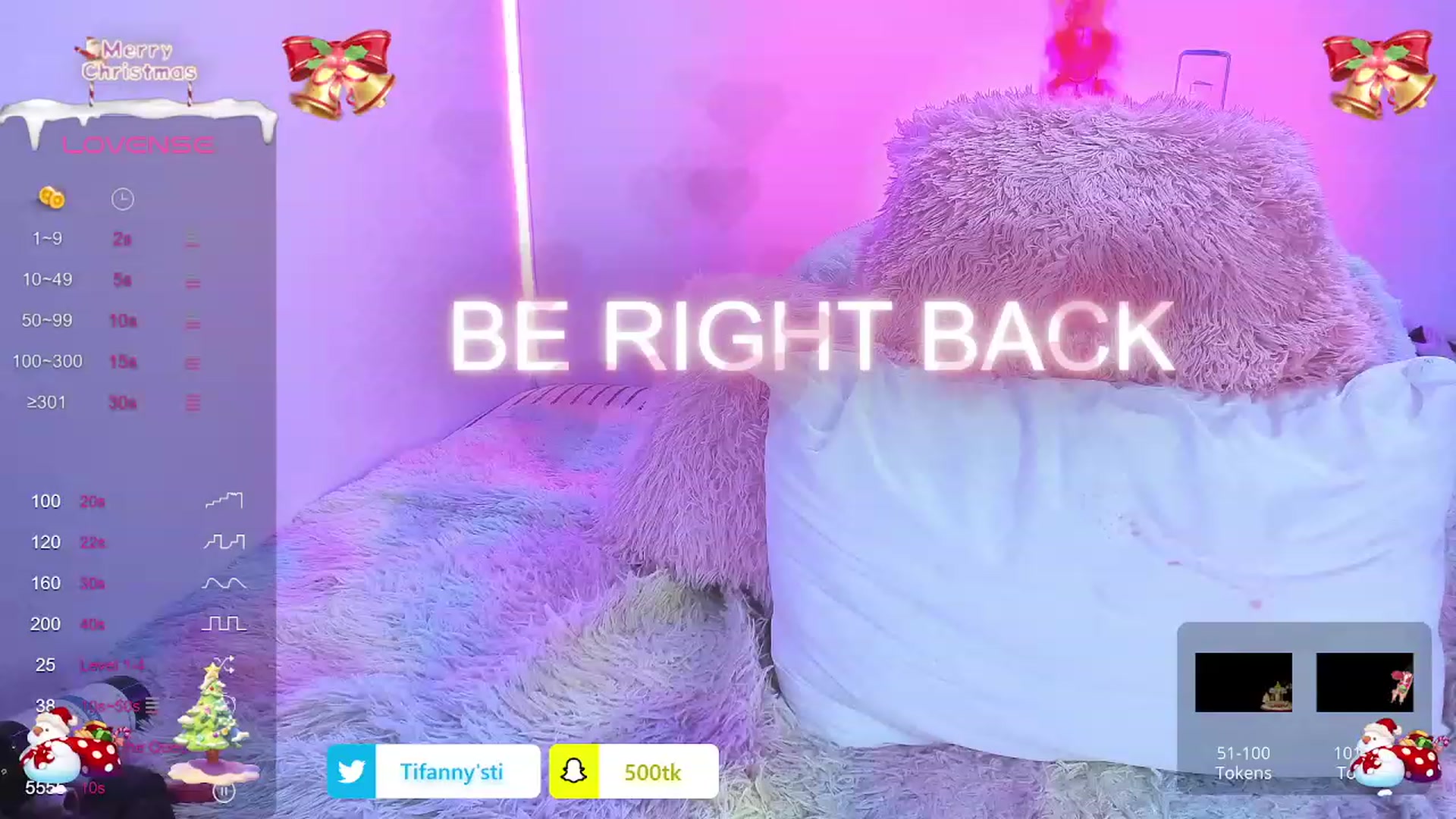 Gallery image thumbnail from Tifannys_ti's myfreecams stream on, 12/27/2023, 19:48 image 12 of 20