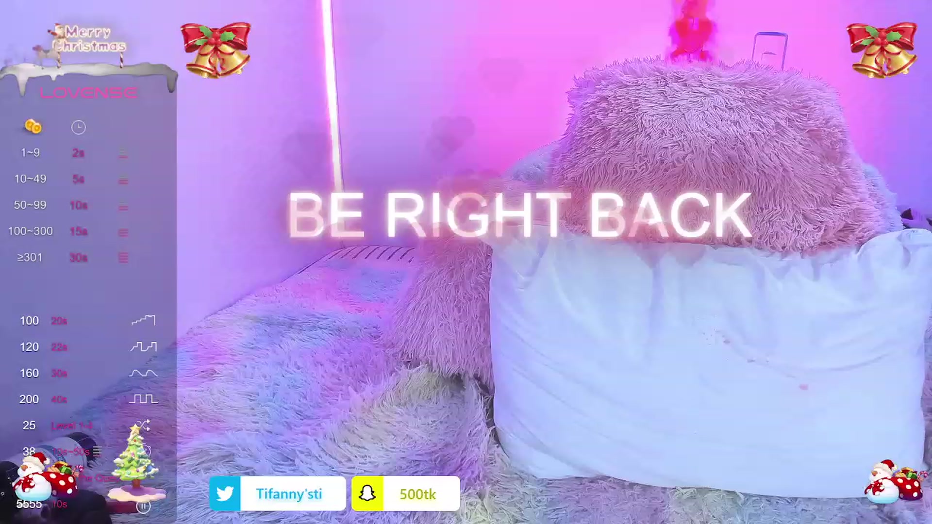 Gallery image thumbnail from Tifannys_ti's myfreecams stream on, 12/27/2023, 19:48 image 11 of 20
