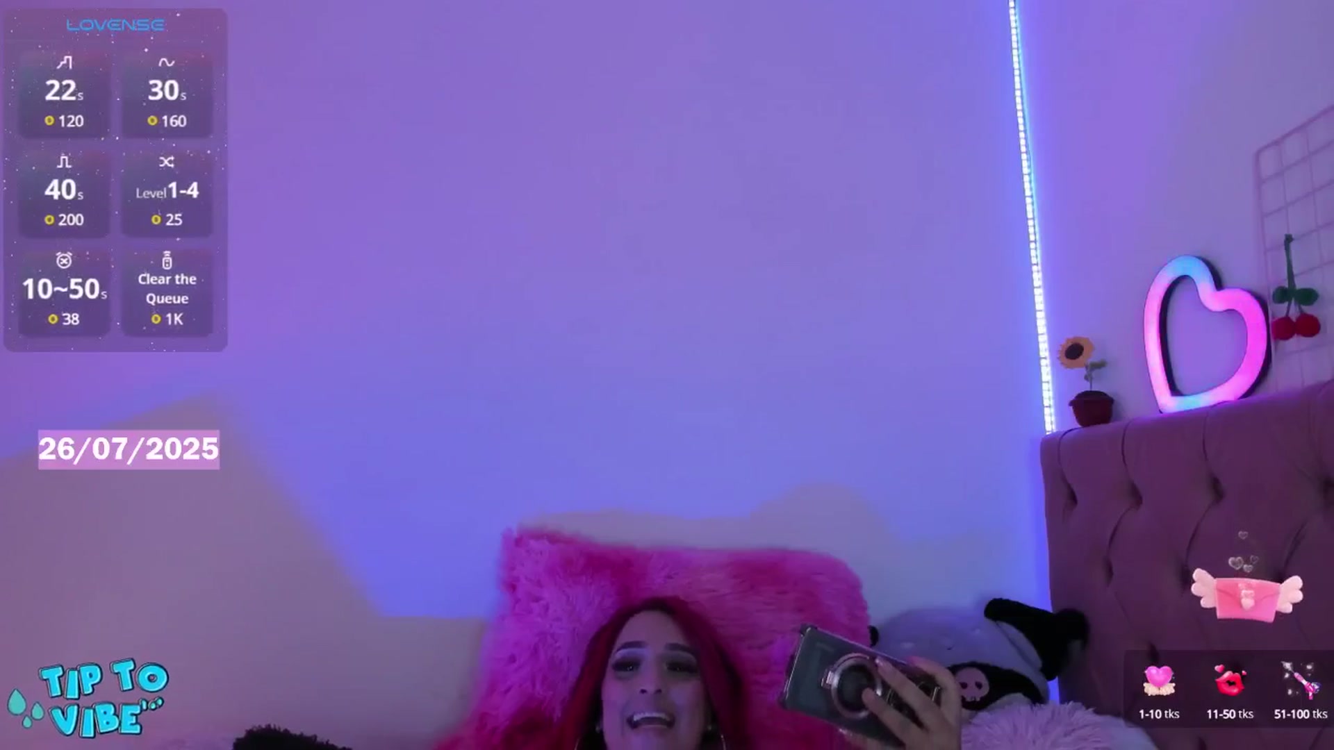 Gallery image thumbnail from Tifannys_ti's myfreecams stream on, 07/26/2025, 16:31 image 19 of 20