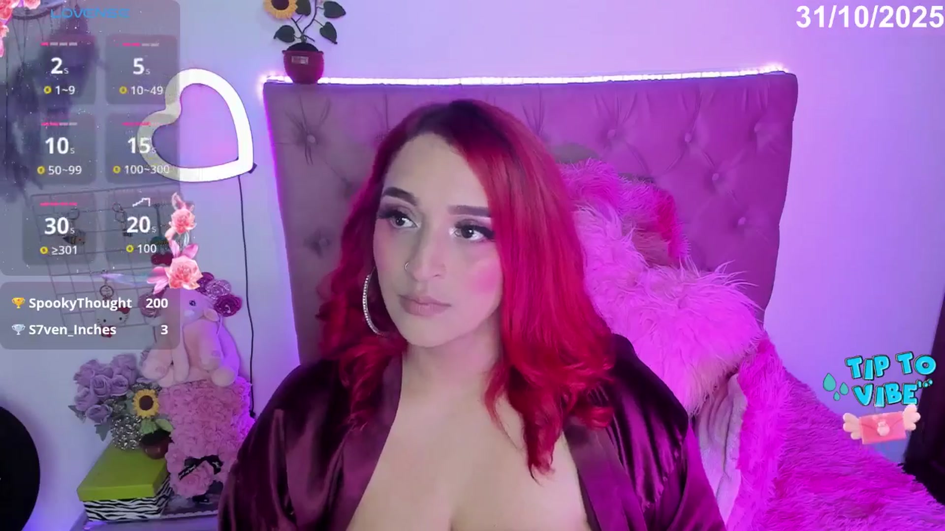 Gallery image thumbnail from Tifannys_ti's myfreecams stream on, 10/31/2025, 15:19 image 9 of 20