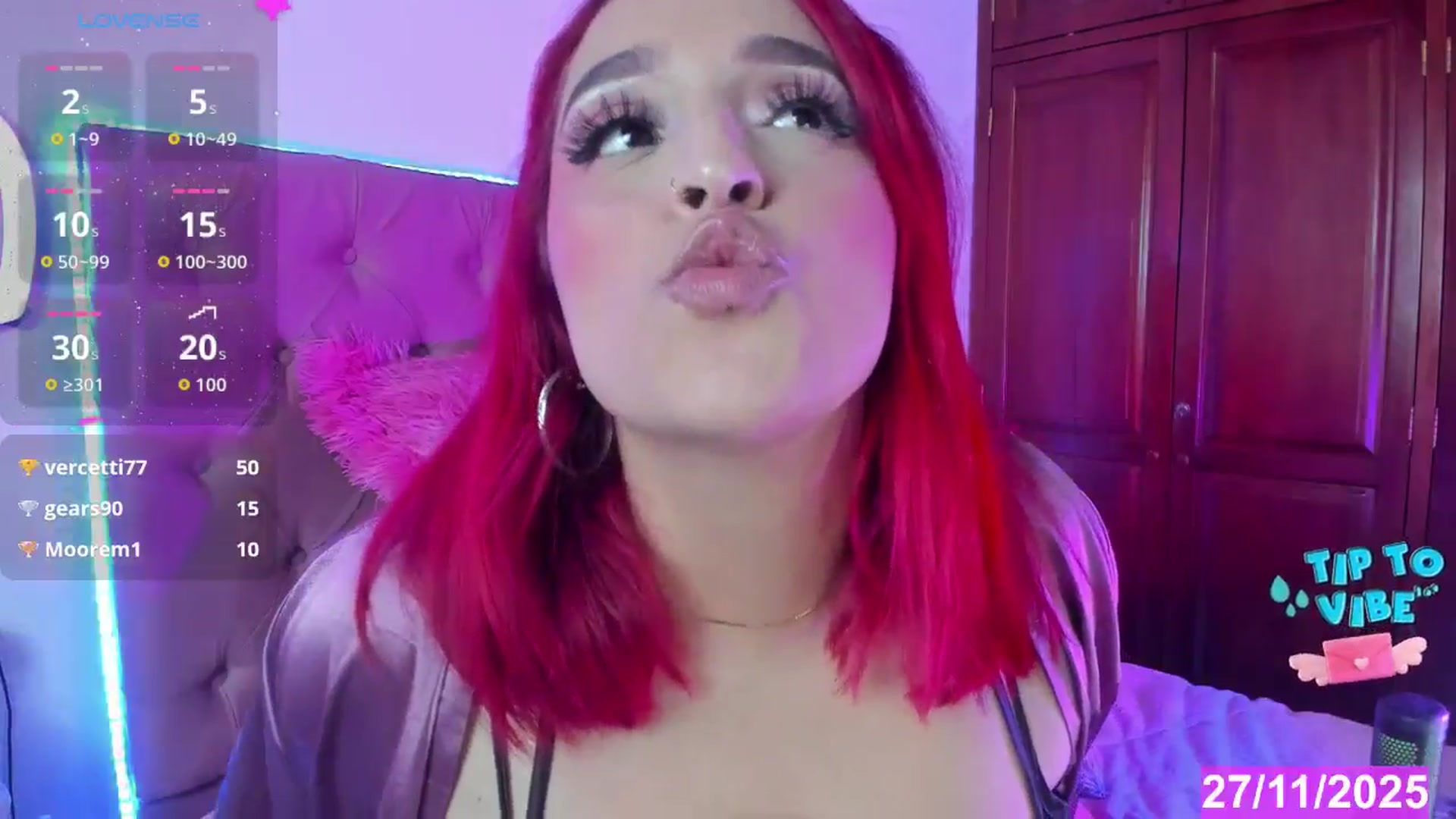 Gallery image thumbnail from Tifannys_ti's myfreecams stream on, 11/28/2025, 14:28 image 18 of 20