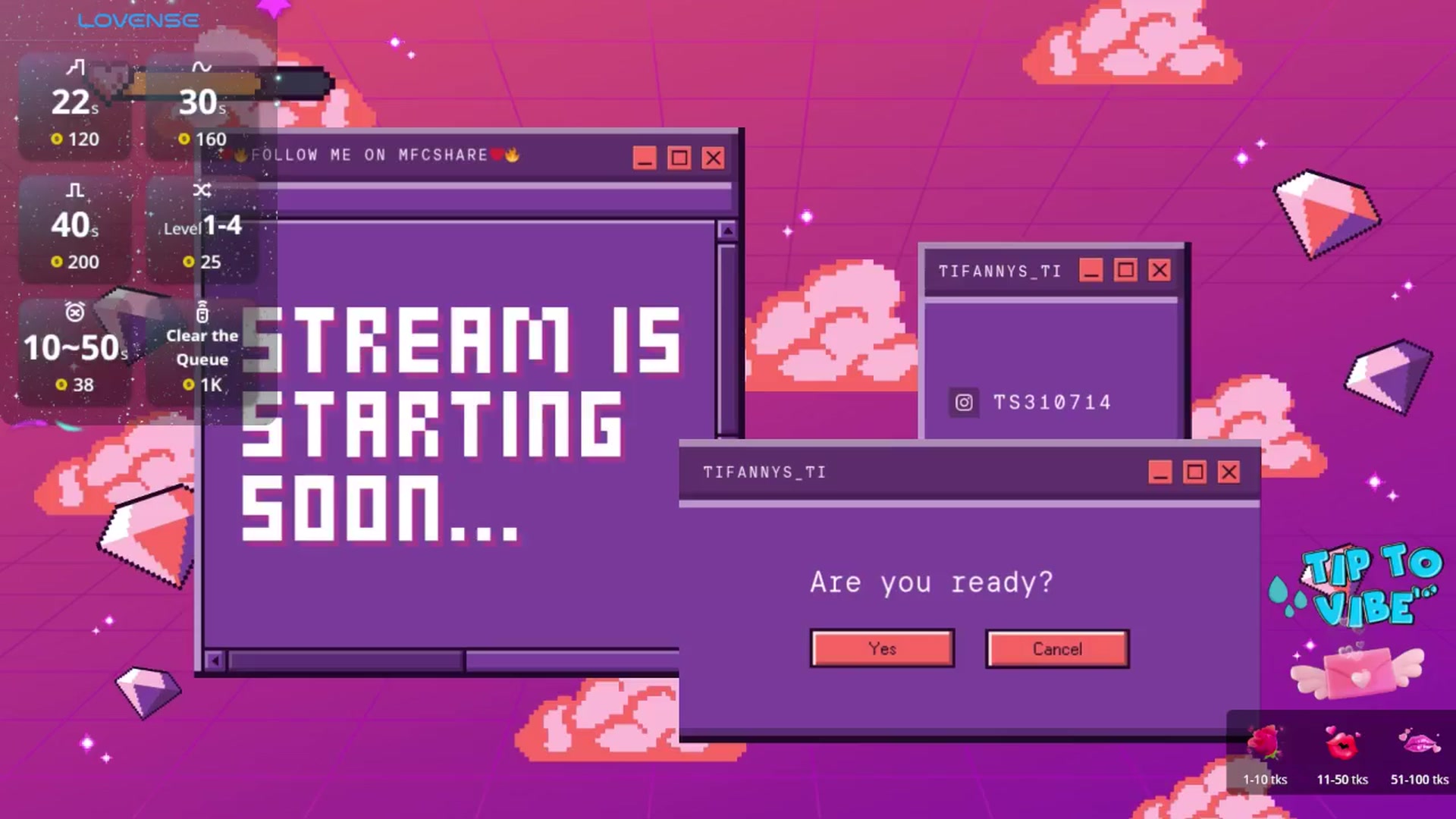 Gallery image thumbnail from Tifannys_ti's myfreecams stream on, 01/13/2026, 16:21 image 1 of 20