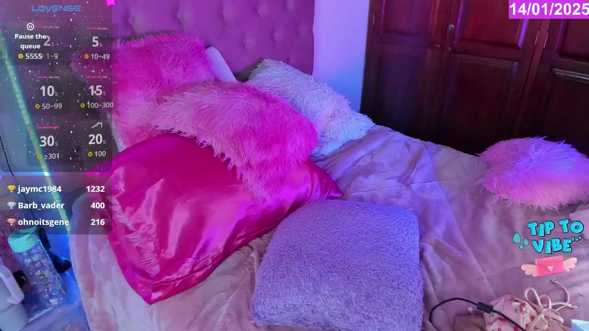 Gallery image thumbnail from Tifannys_ti's myfreecams stream on, 01/14/2026, 15:02 image 8 of 20