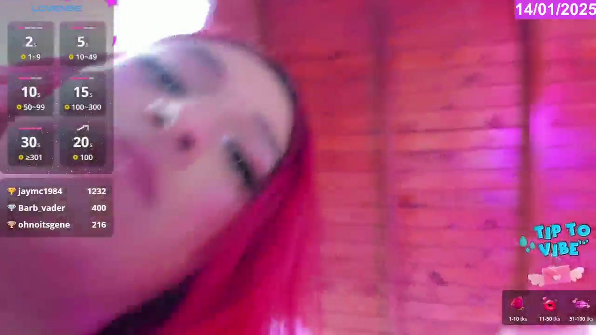 Gallery image thumbnail from Tifannys_ti's myfreecams stream on, 01/14/2026, 15:02 image 10 of 20