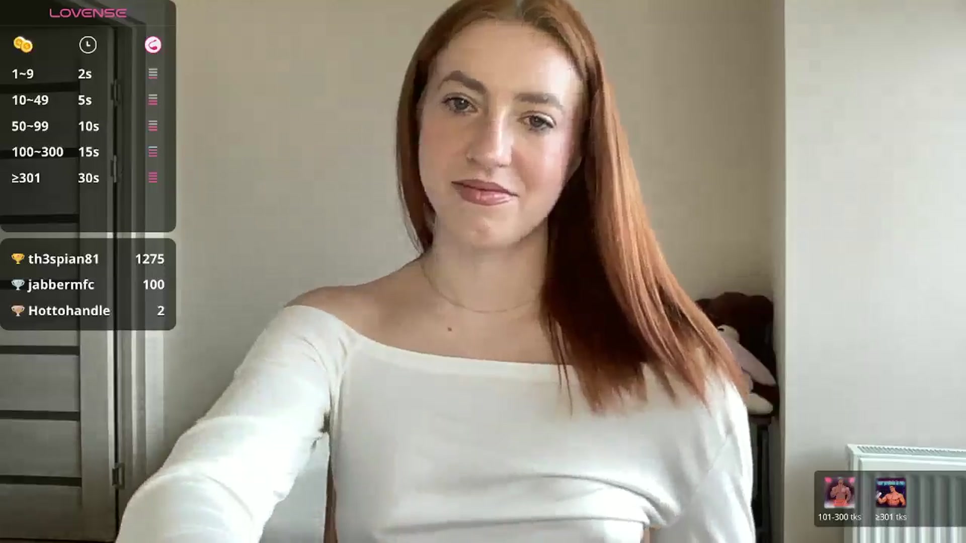 Gallery image thumbnail from Tiffany_Swift's myfreecams stream on, 02/14/2026, 12:32 image 6 of 20