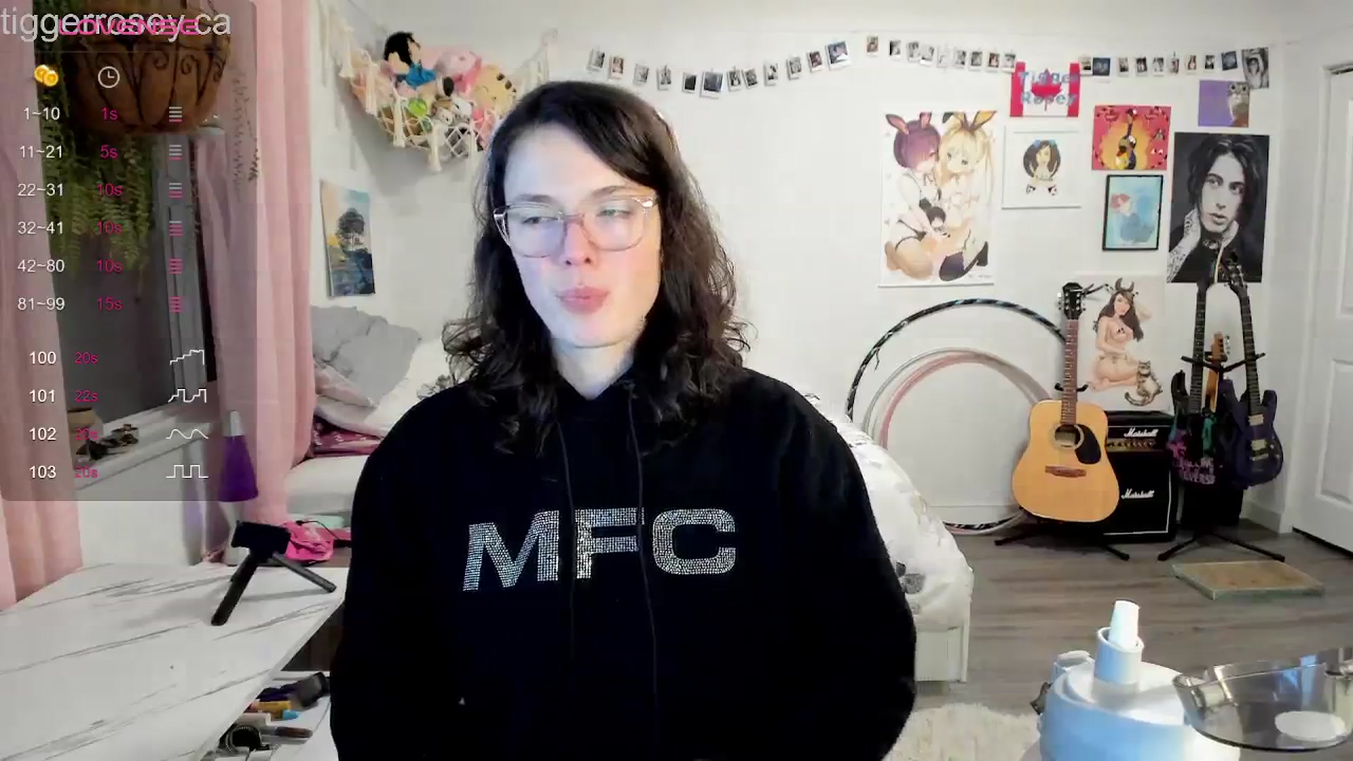 Gallery image thumbnail from TiggerRosey's myfreecams stream on, 03/05/2024, 05:31 image 13 of 20