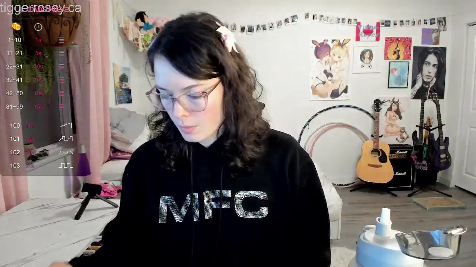 Gallery image thumbnail from TiggerRosey's myfreecams stream on, 03/05/2024, 05:31 image 10 of 20