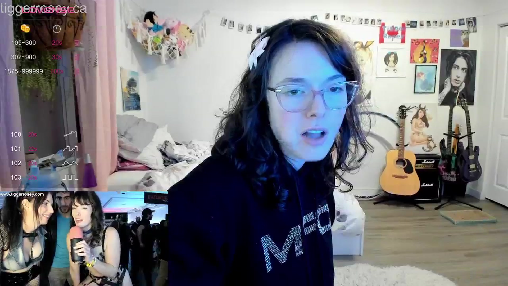 Gallery image thumbnail from TiggerRosey's myfreecams stream on, 03/05/2024, 05:31 image 8 of 20