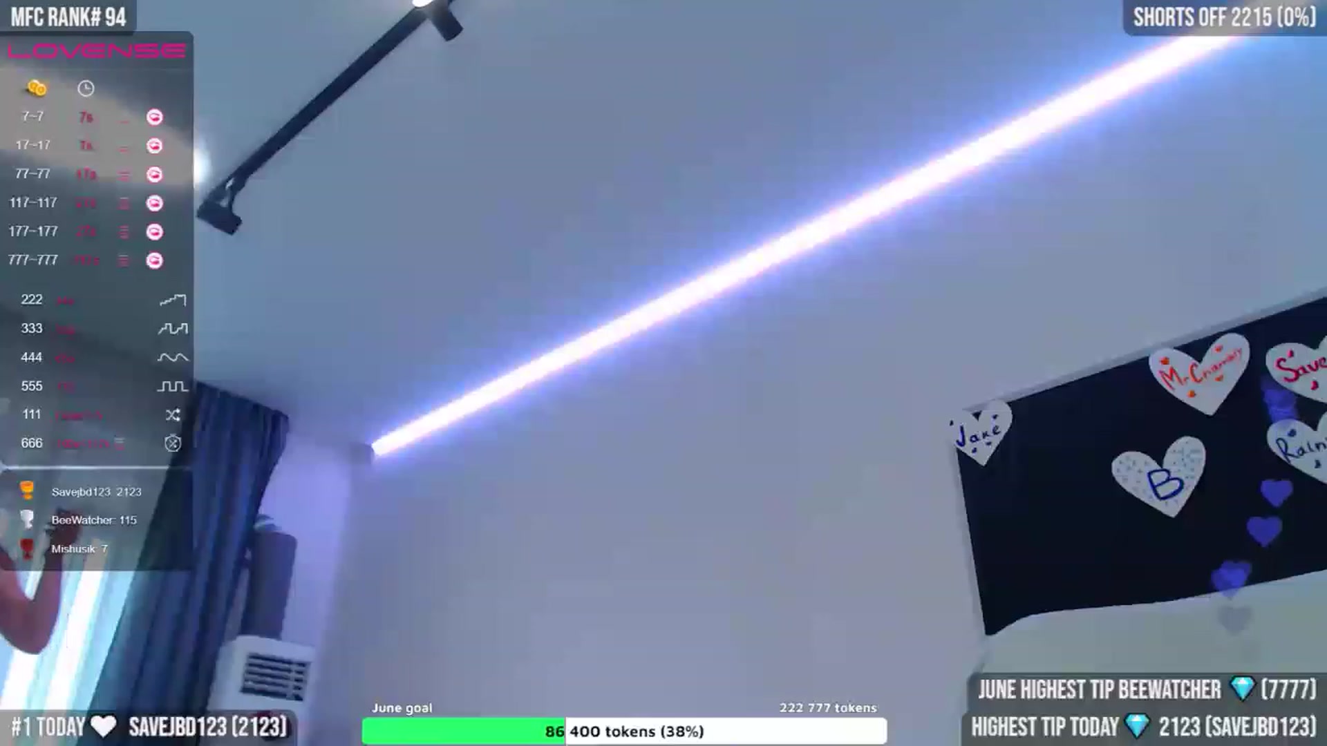 Gallery image thumbnail from TighttAss's myfreecams stream on, 06/13/2023, 04:10 image 6 of 20