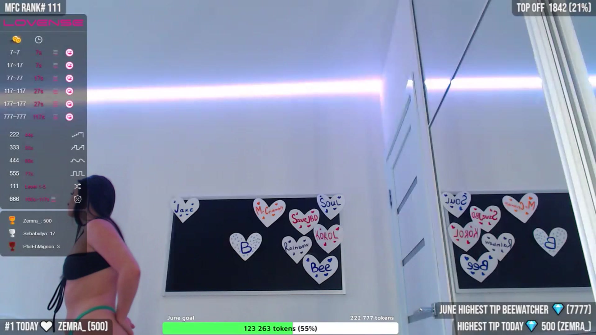 Gallery image thumbnail from TighttAss's myfreecams stream on, 06/21/2023, 04:57 image 18 of 20