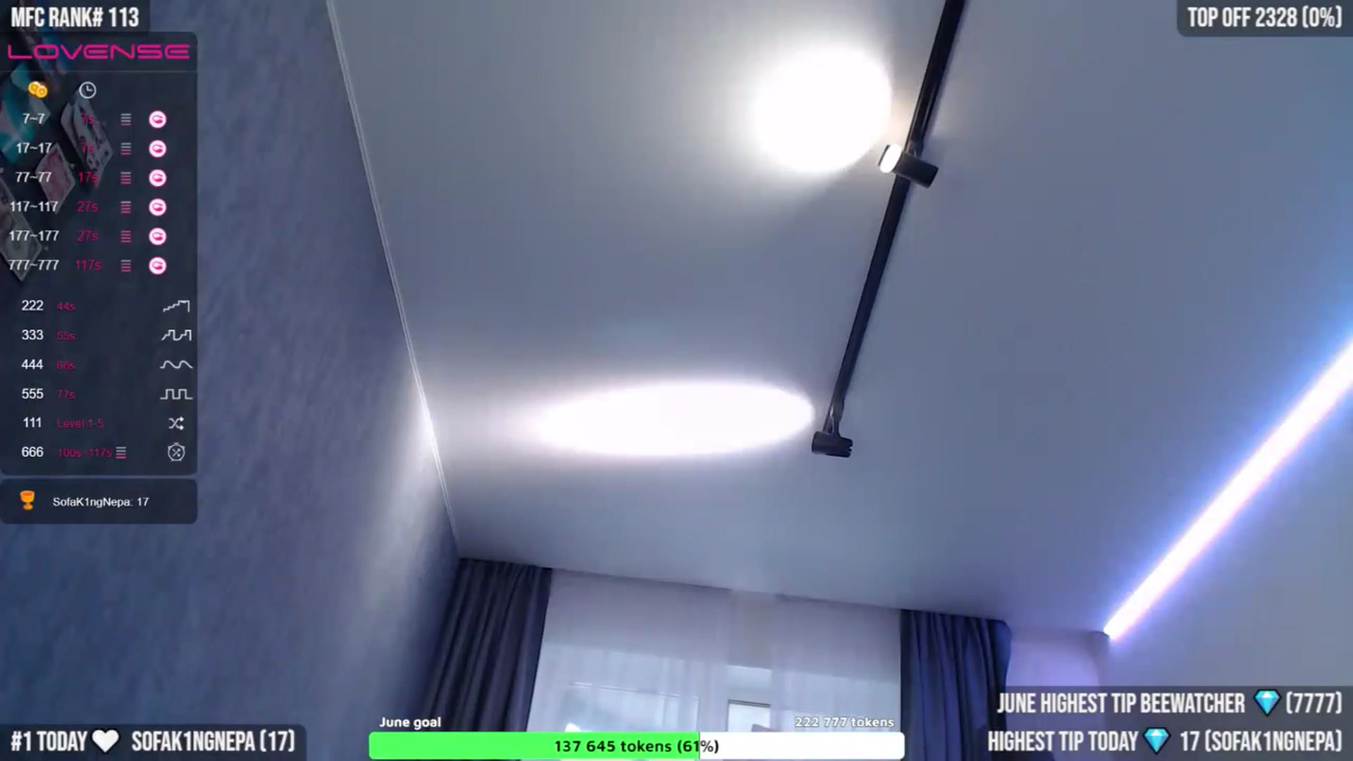 Gallery image thumbnail from TighttAss's myfreecams stream on, 06/23/2023, 04:14 image 5 of 20