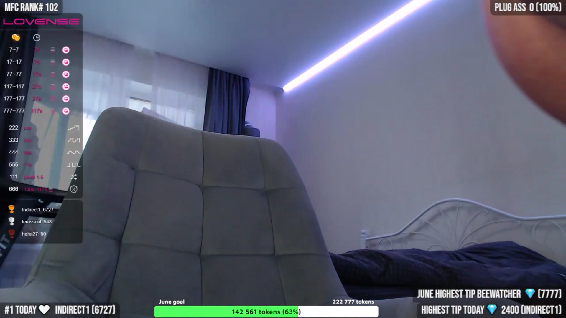 Gallery image thumbnail from TighttAss's myfreecams stream on, 06/23/2023, 04:14 image 14 of 20