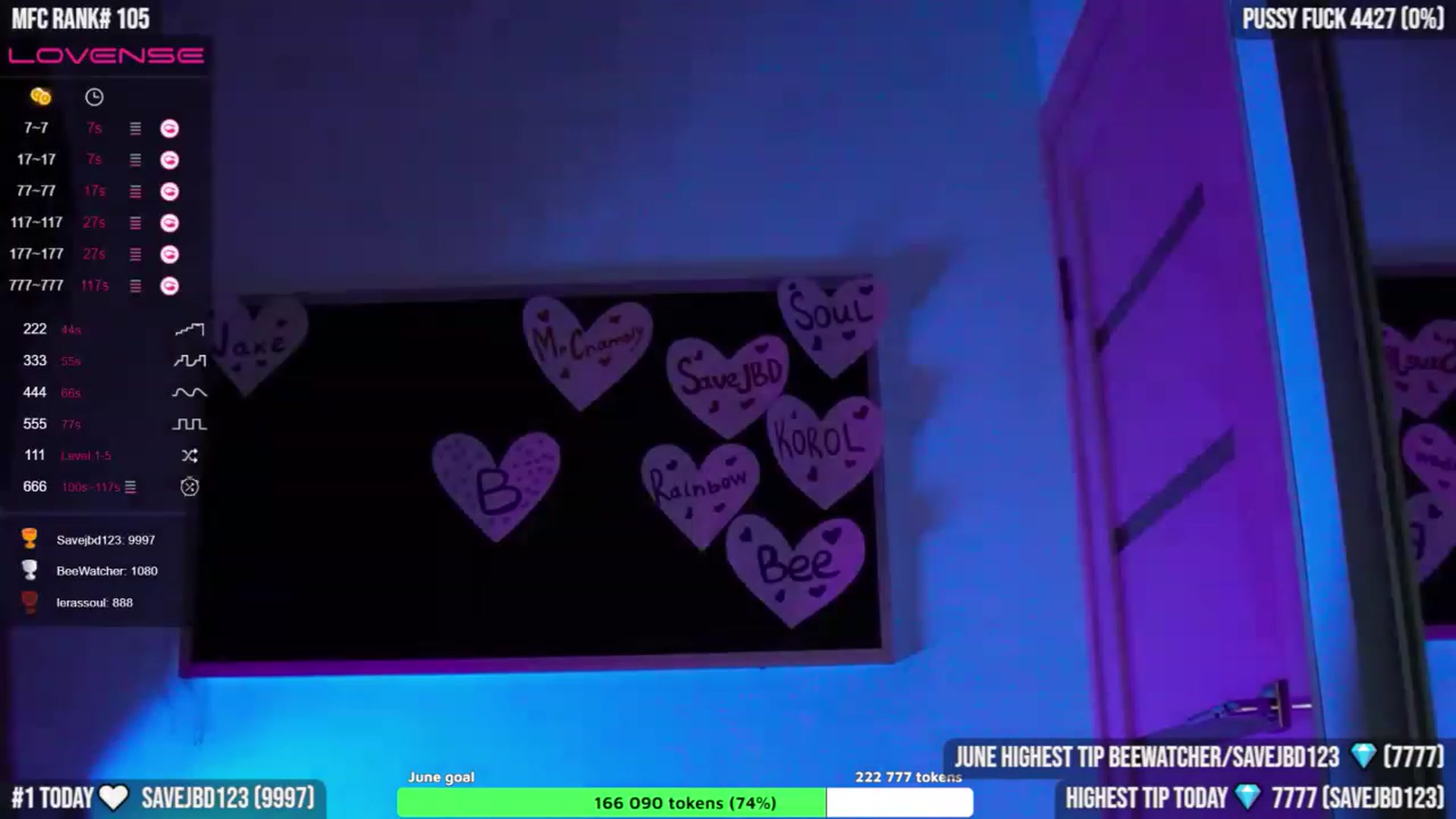 Gallery image thumbnail from TighttAss's myfreecams stream on, 06/27/2023, 05:08 image 3 of 20