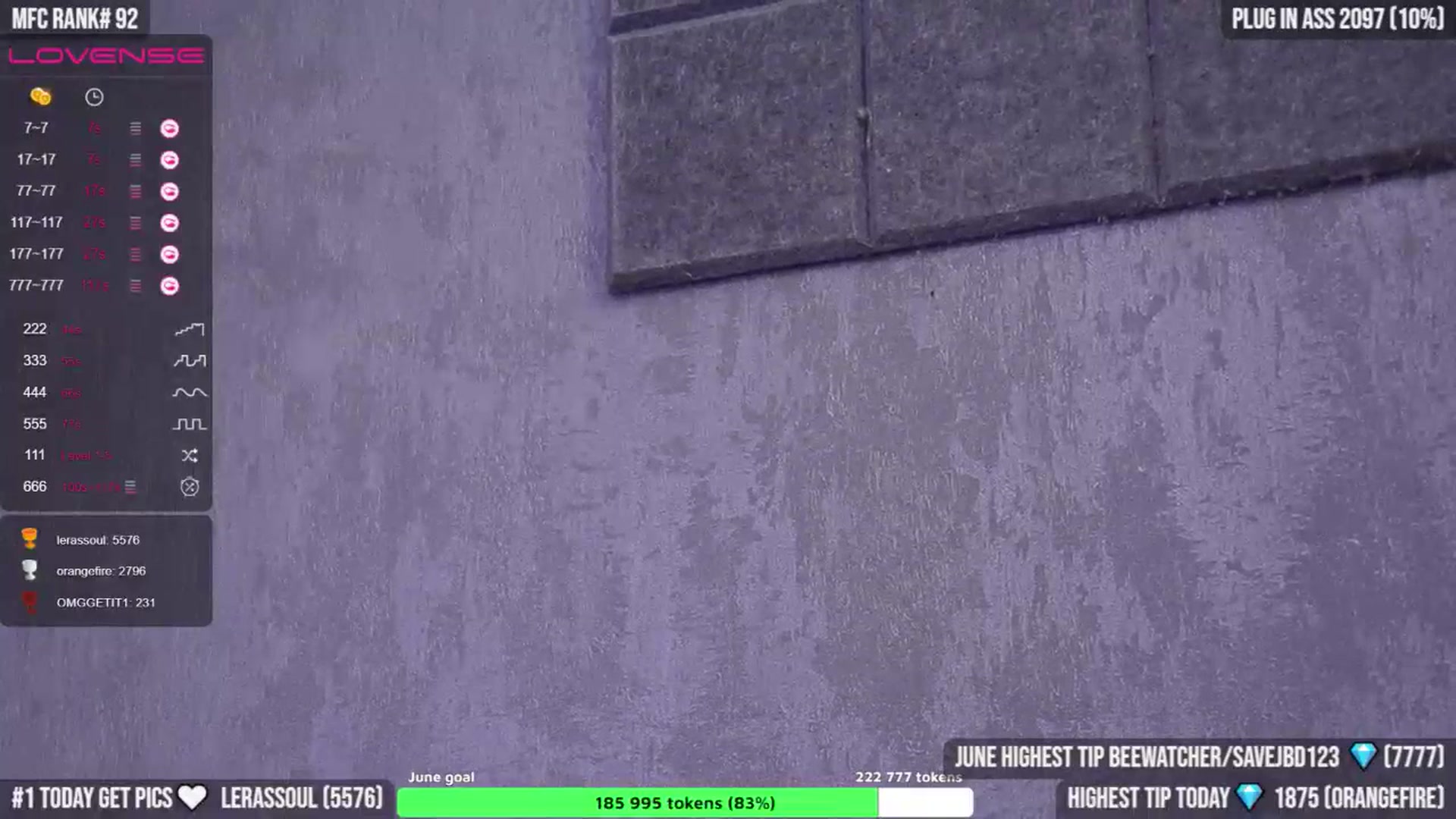 Gallery image thumbnail from TighttAss's myfreecams stream on, 06/30/2023, 05:14 image 4 of 20