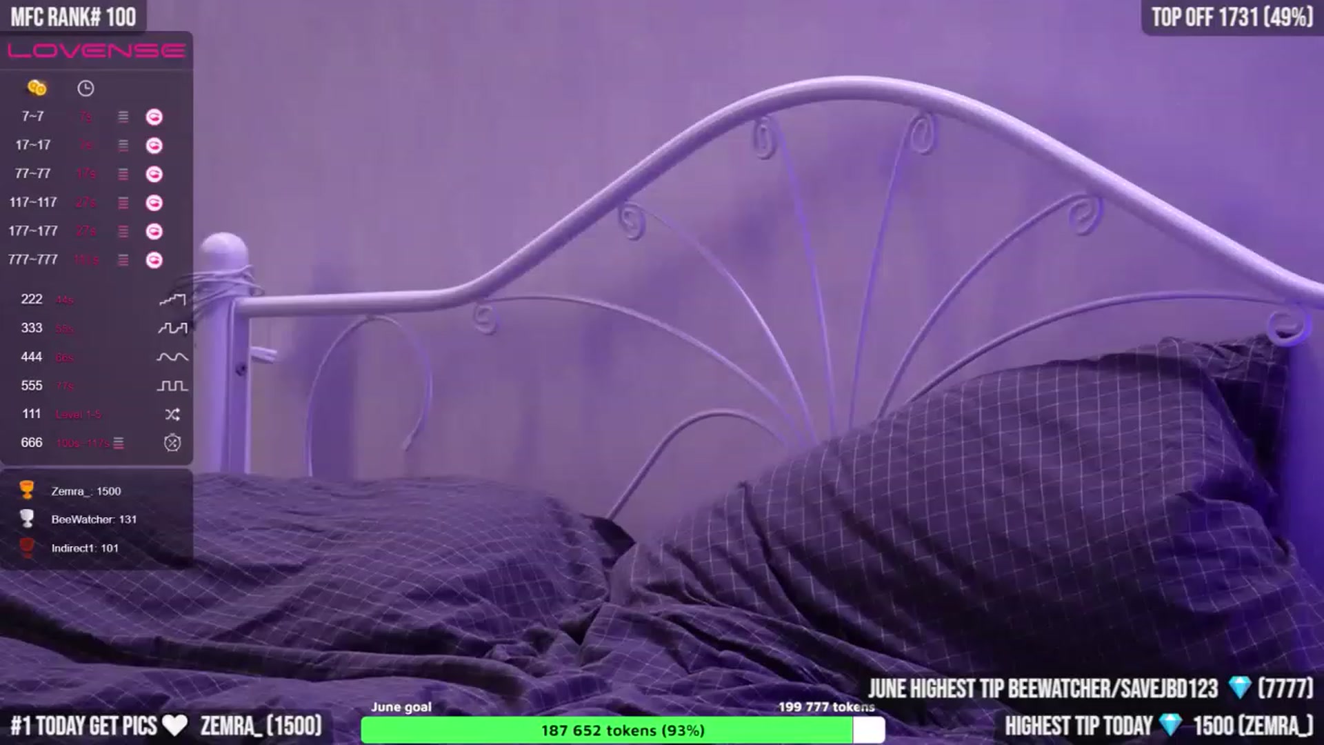 Gallery image thumbnail from TighttAss's myfreecams stream on, 07/01/2023, 04:38 image 6 of 20