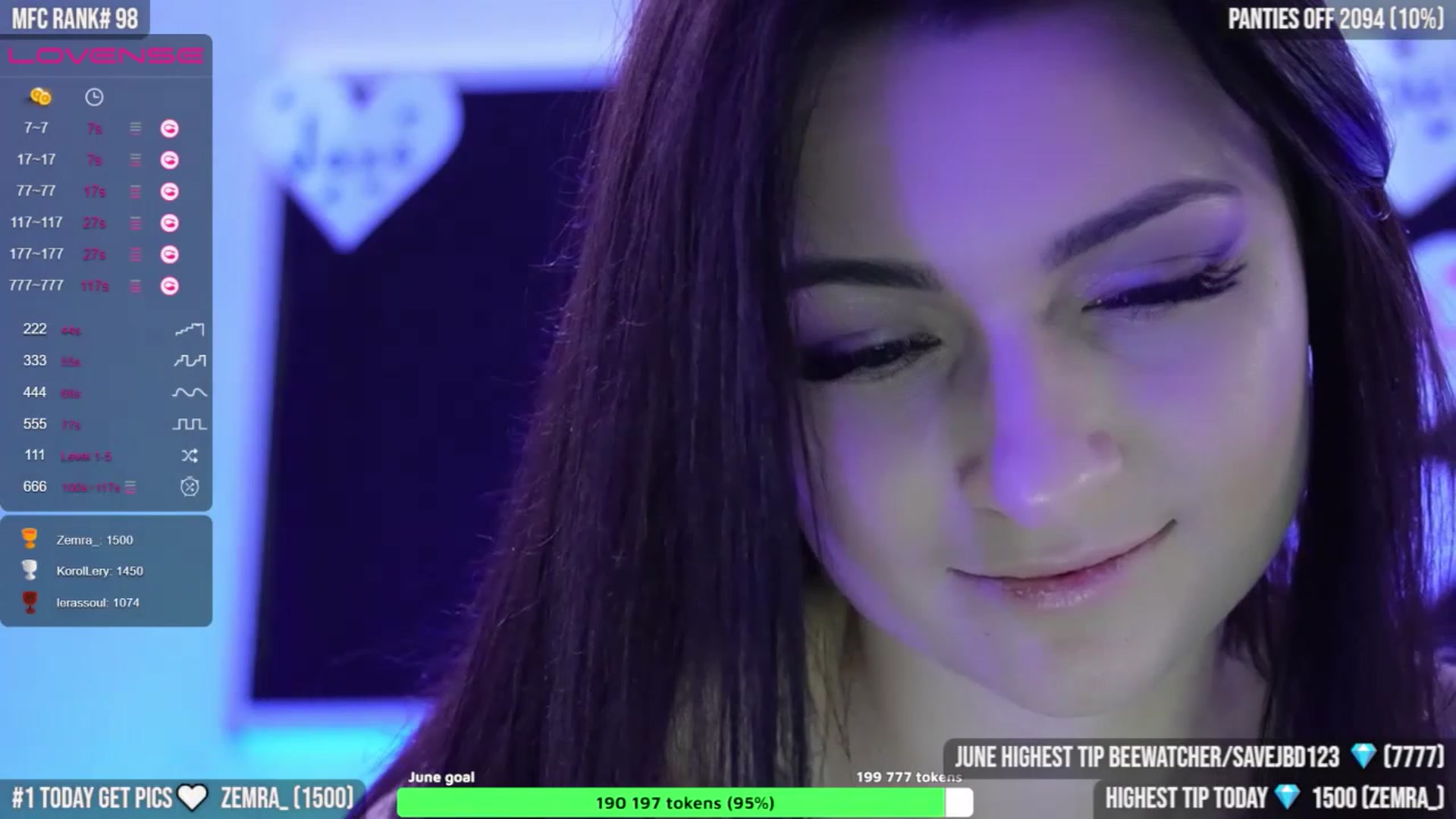 Gallery image thumbnail from TighttAss's myfreecams stream on, 07/01/2023, 04:38 image 16 of 20