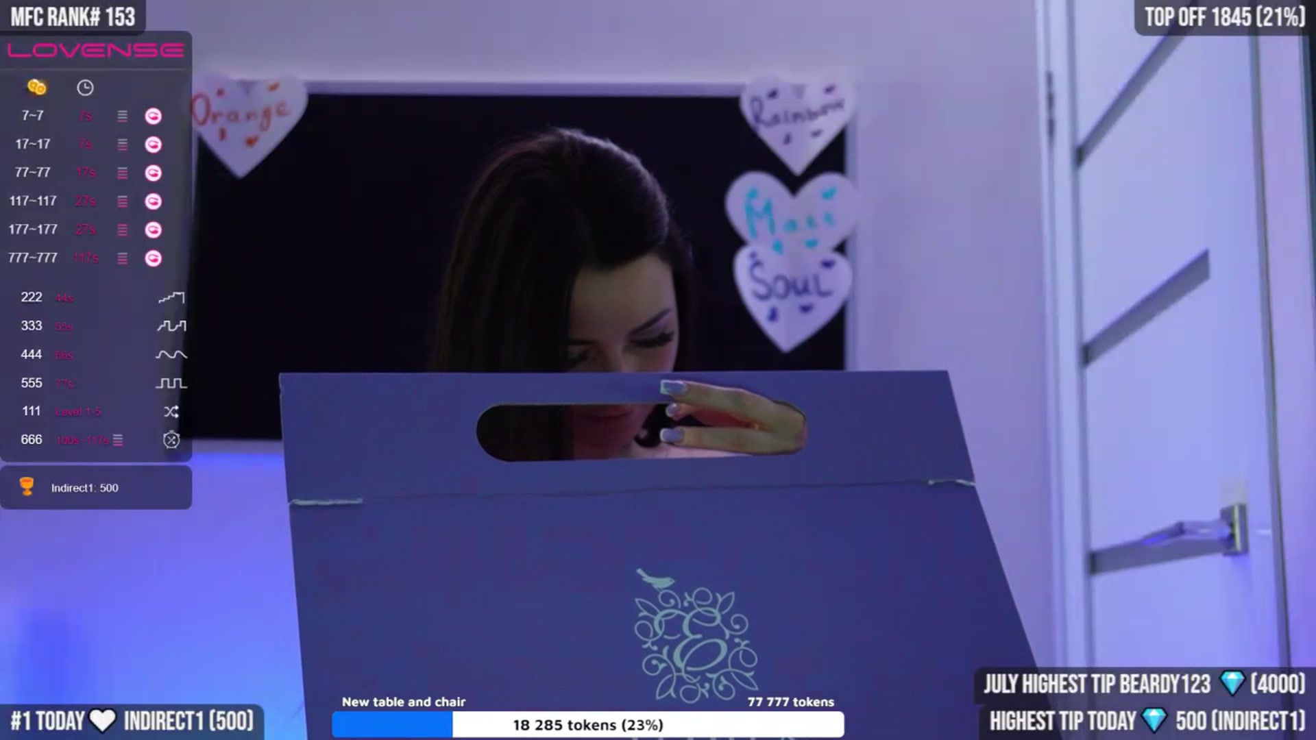 Gallery image thumbnail from TighttAss's myfreecams stream on, 07/05/2023, 03:30 image 7 of 20