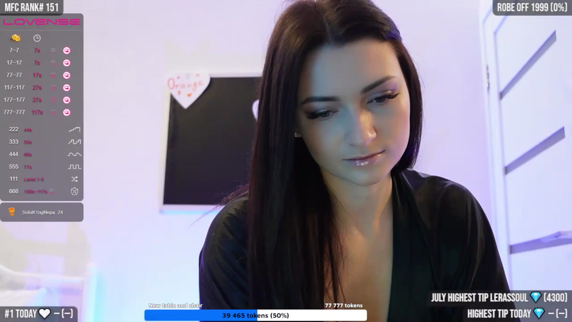Gallery image thumbnail from TighttAss's myfreecams stream on, 07/08/2023, 04:18 image 5 of 20