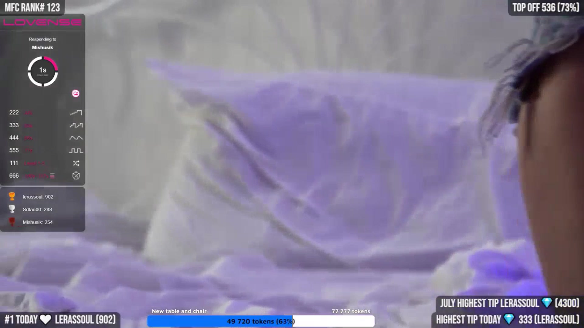 Gallery image thumbnail from TighttAss's myfreecams stream on, 07/09/2023, 04:50 image 20 of 20